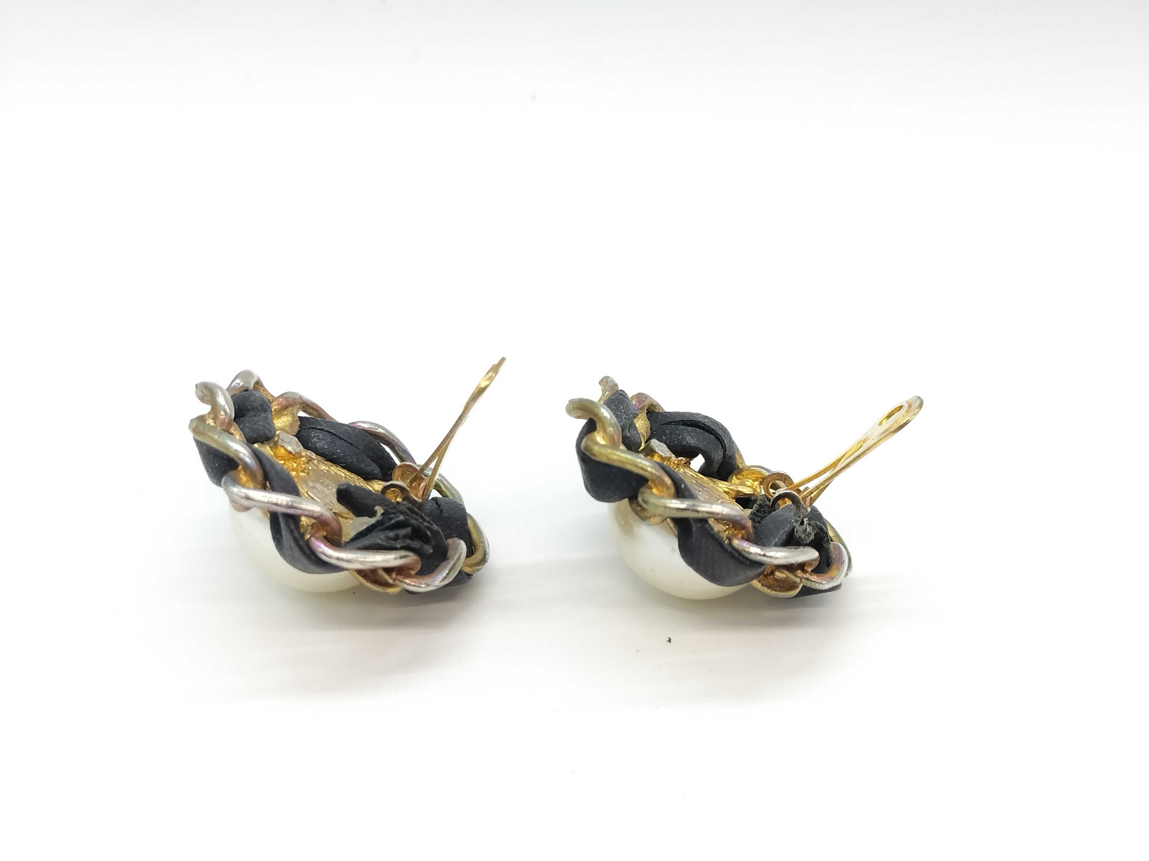 Pearl Belt Earrings — view 4