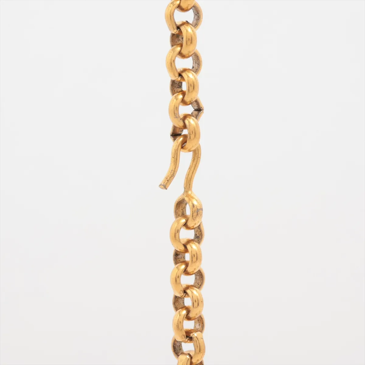 Coco Mark Icon 96P Necklace GP Gold. Shows signs of wear, — view 3