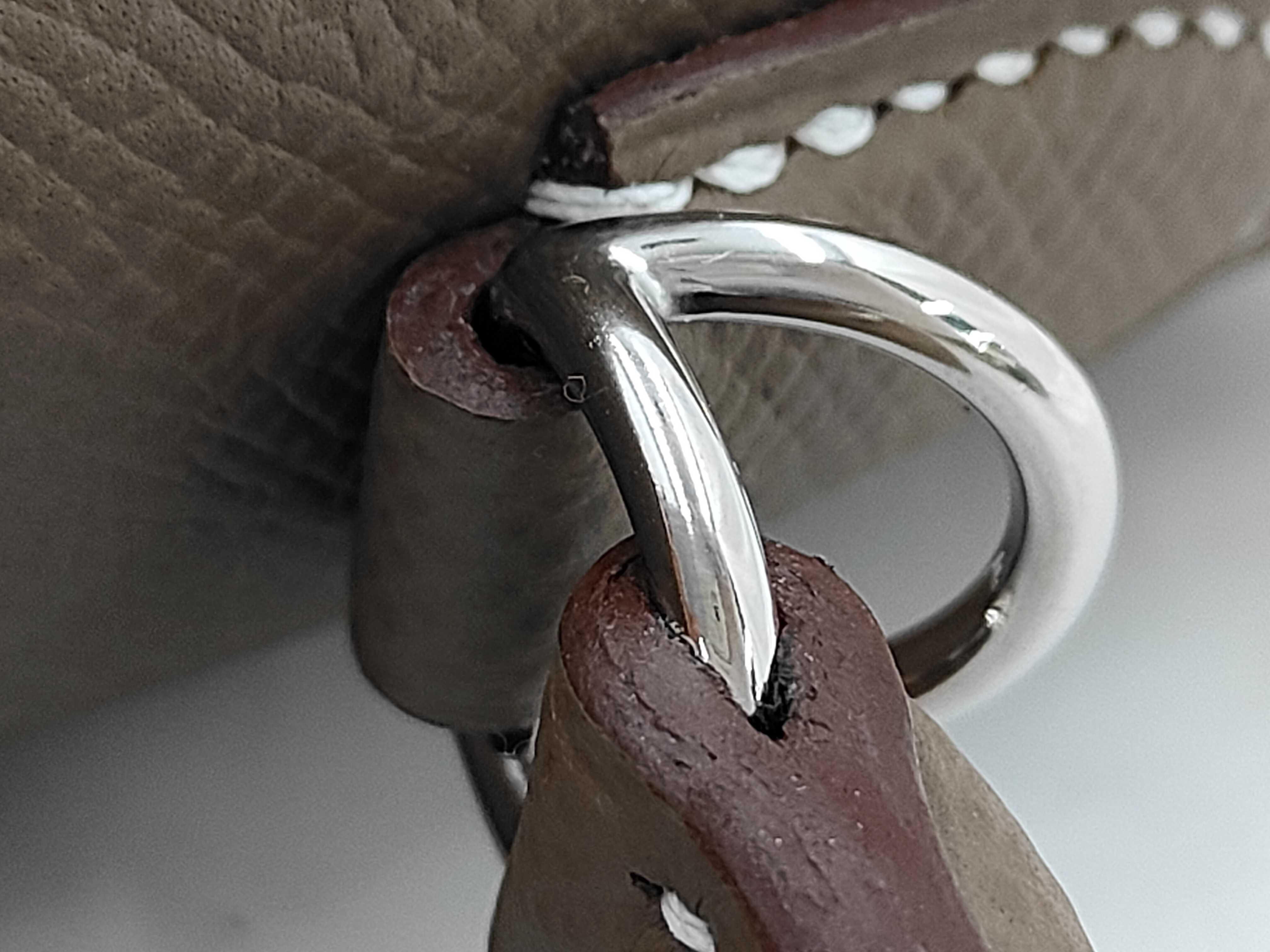 Kelly 25 Epsom Etoupe Silver Hardware G Stamp Handbag — view 6