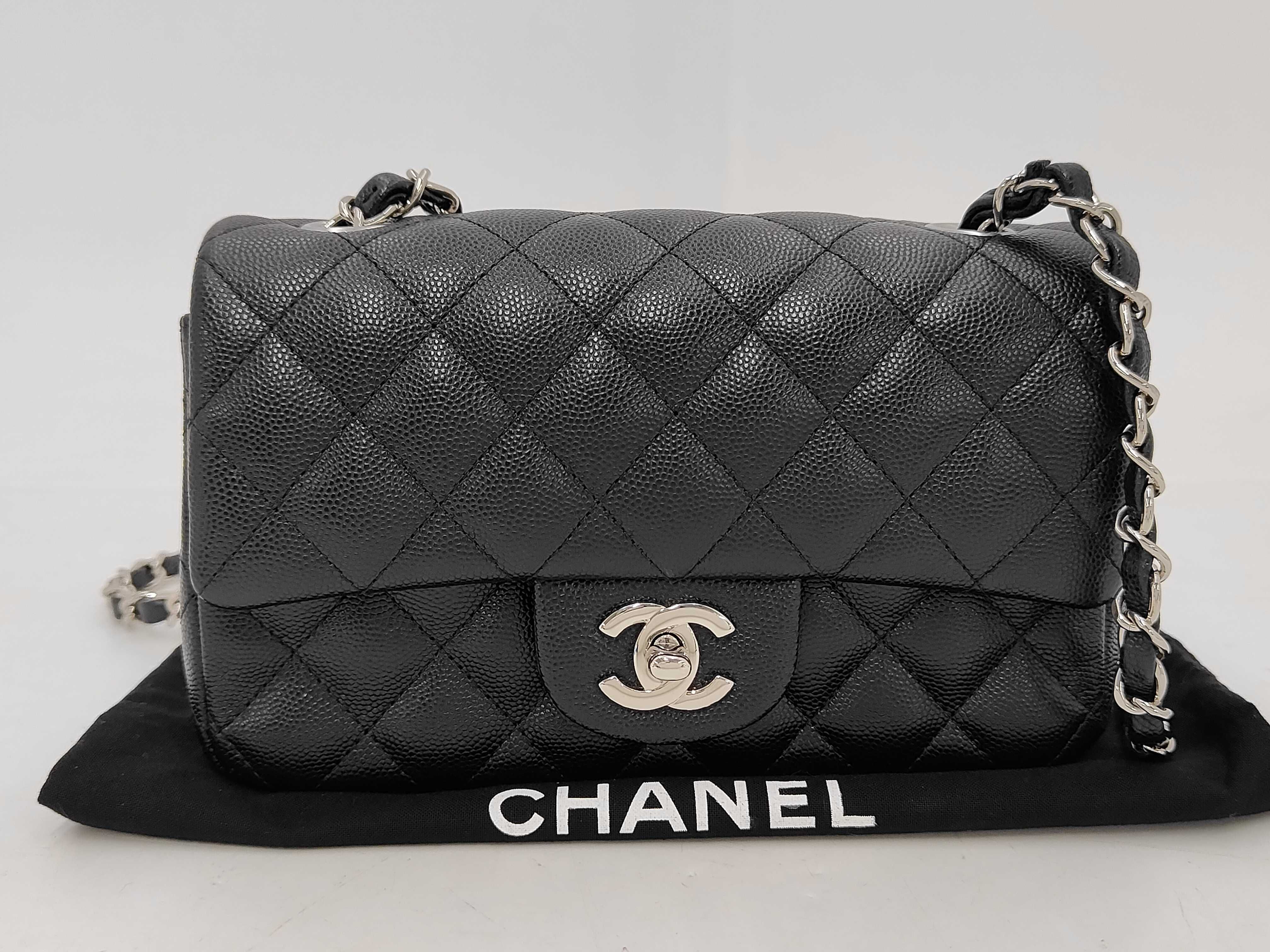 Mini Matelassé 20 Caviar Skin Bag 22 Shoulder Bag