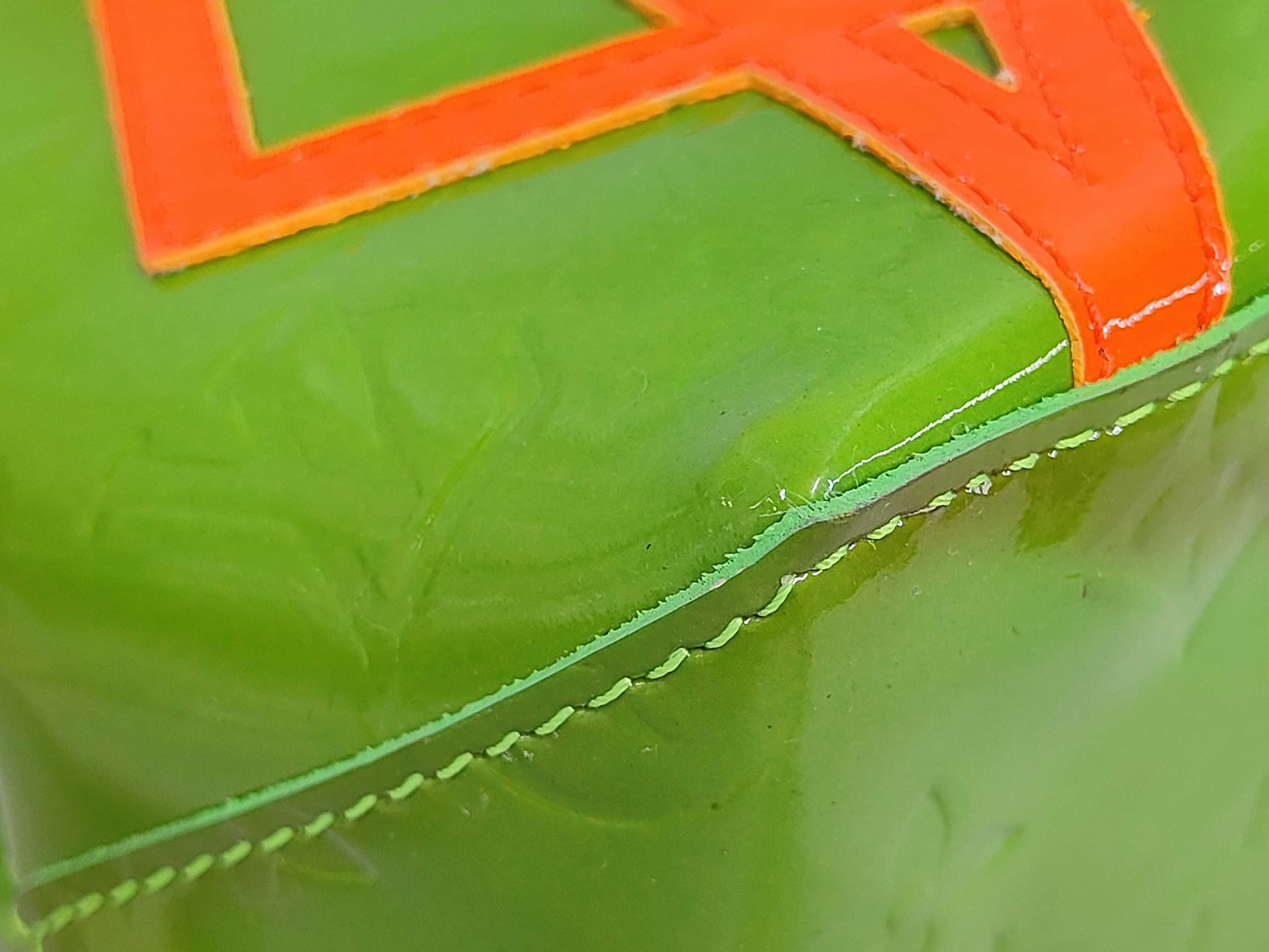 Monogram Vernis Fluorescent Lead PM Robert Wilson 2002 Christmas Handbag — view 3