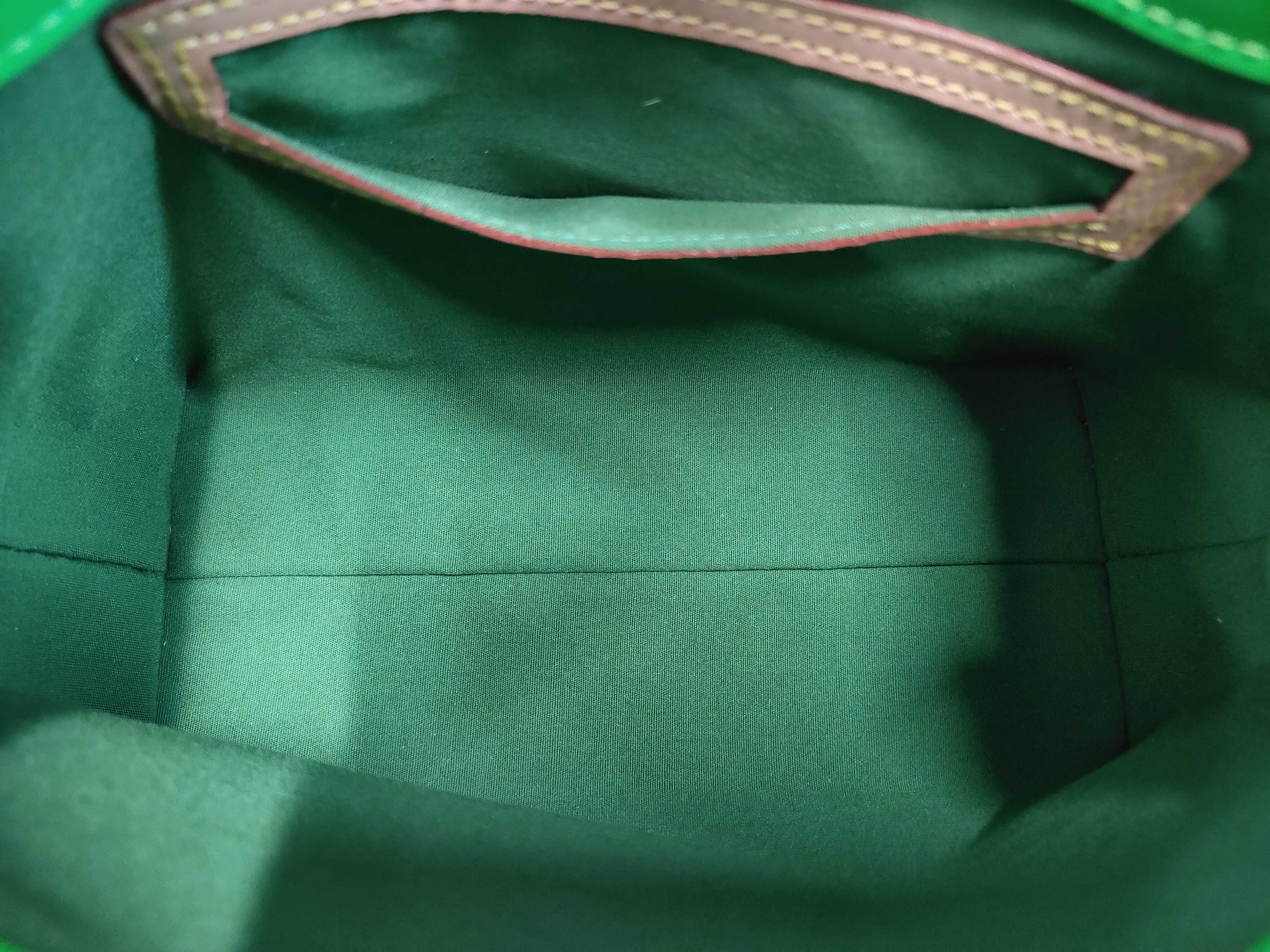 Monogram Vernis Fluorescent Lead PM Robert Wilson 2002 Christmas Handbag — view 8