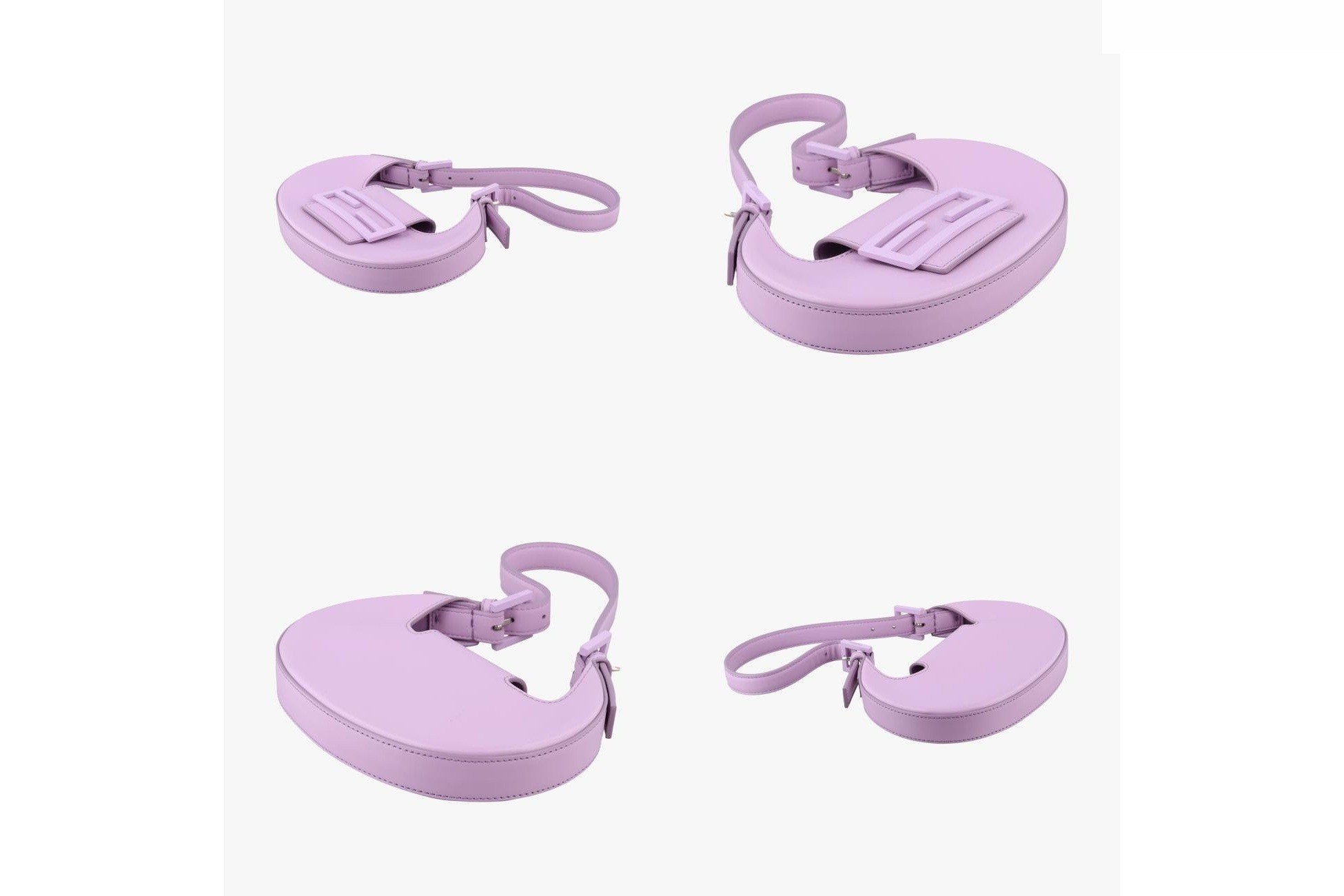 Cookie Mini Leather Purple — view 4