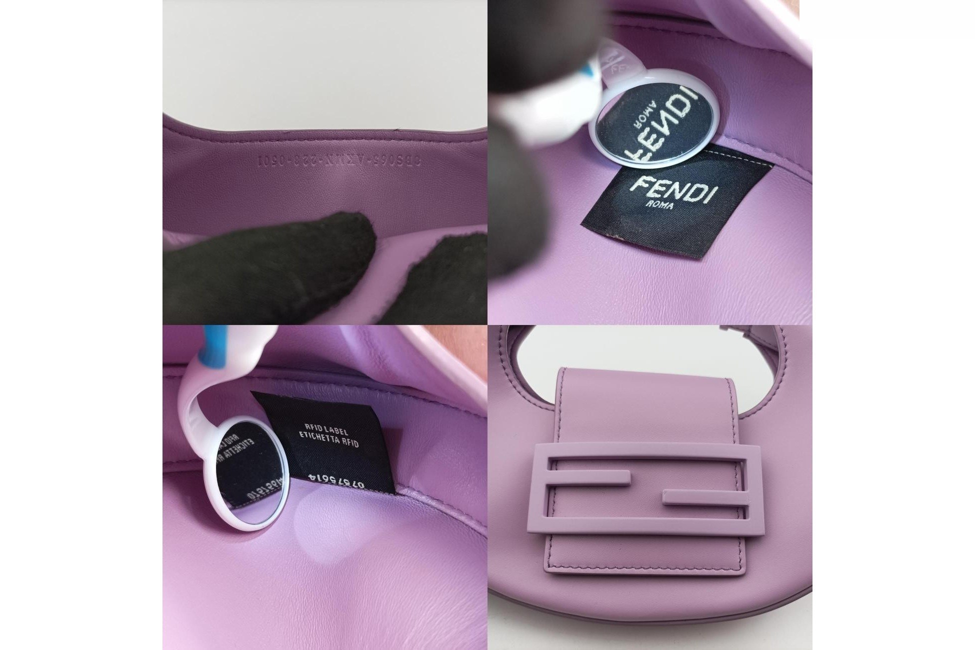 Cookie Mini Leather Purple — view 8