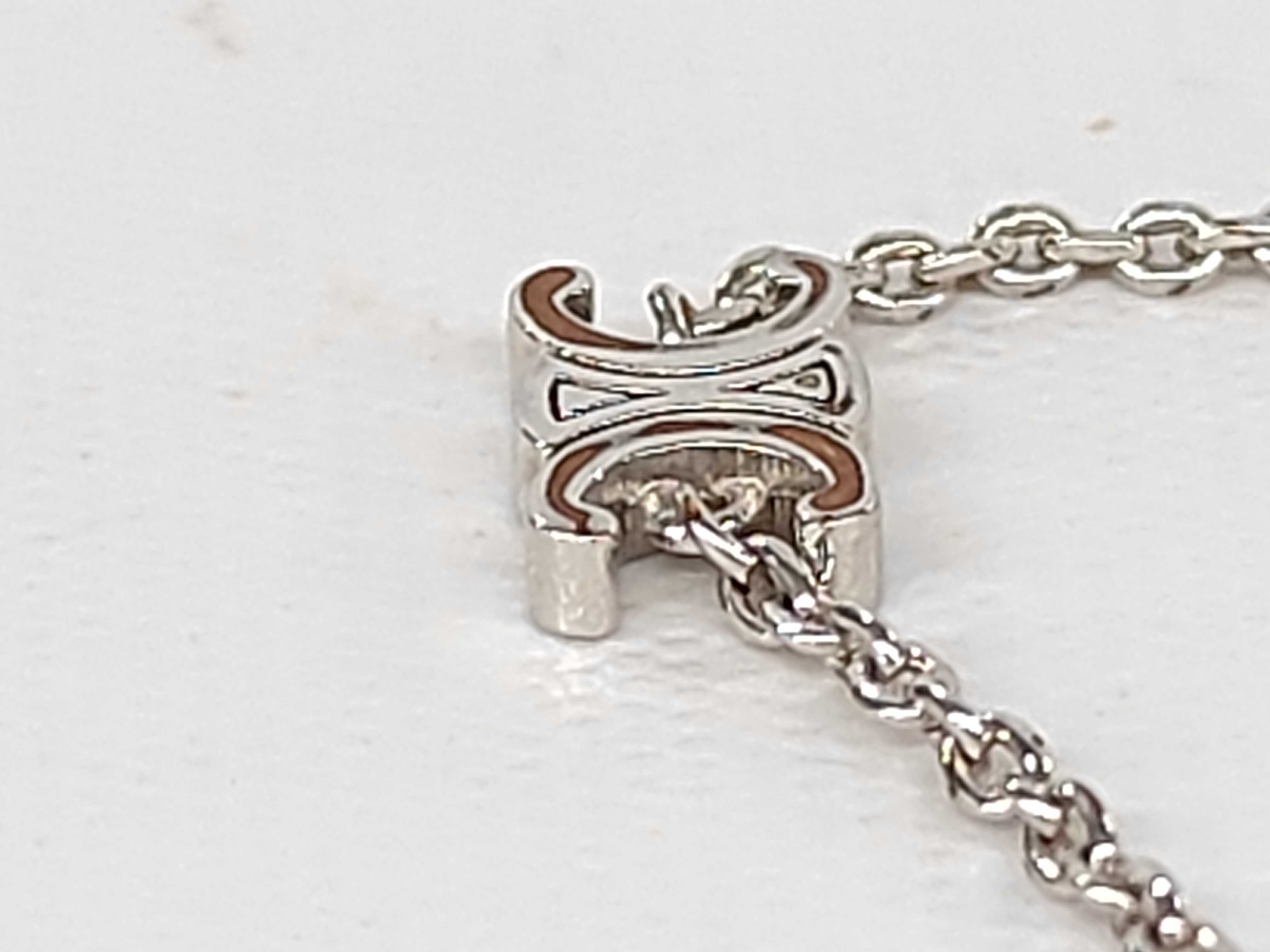 Triomphe Bracelet/Bangle with Silver Hardware — view 3