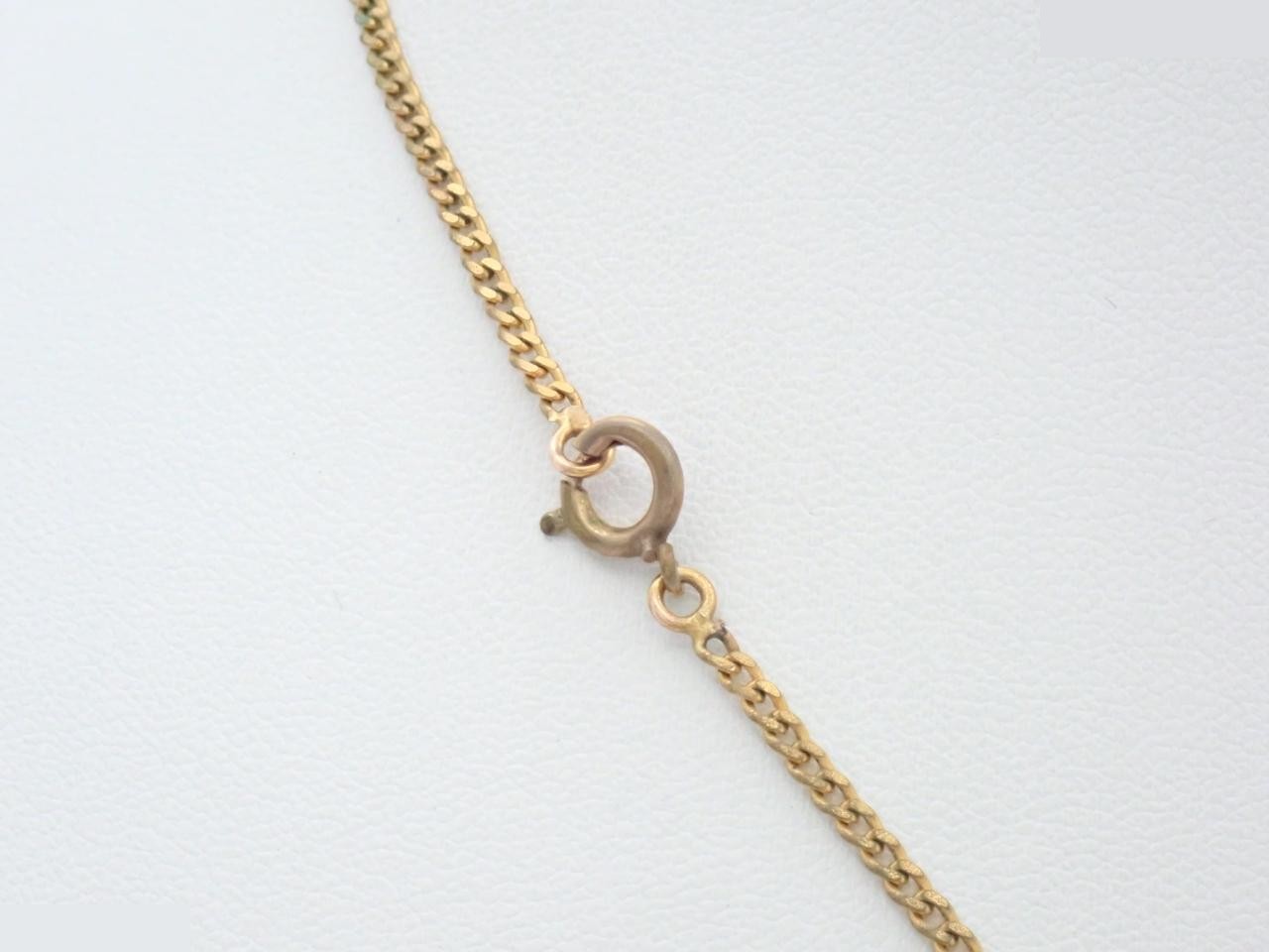 Coco Mark Circle Necklace, Chain approx. 38cm — view 2