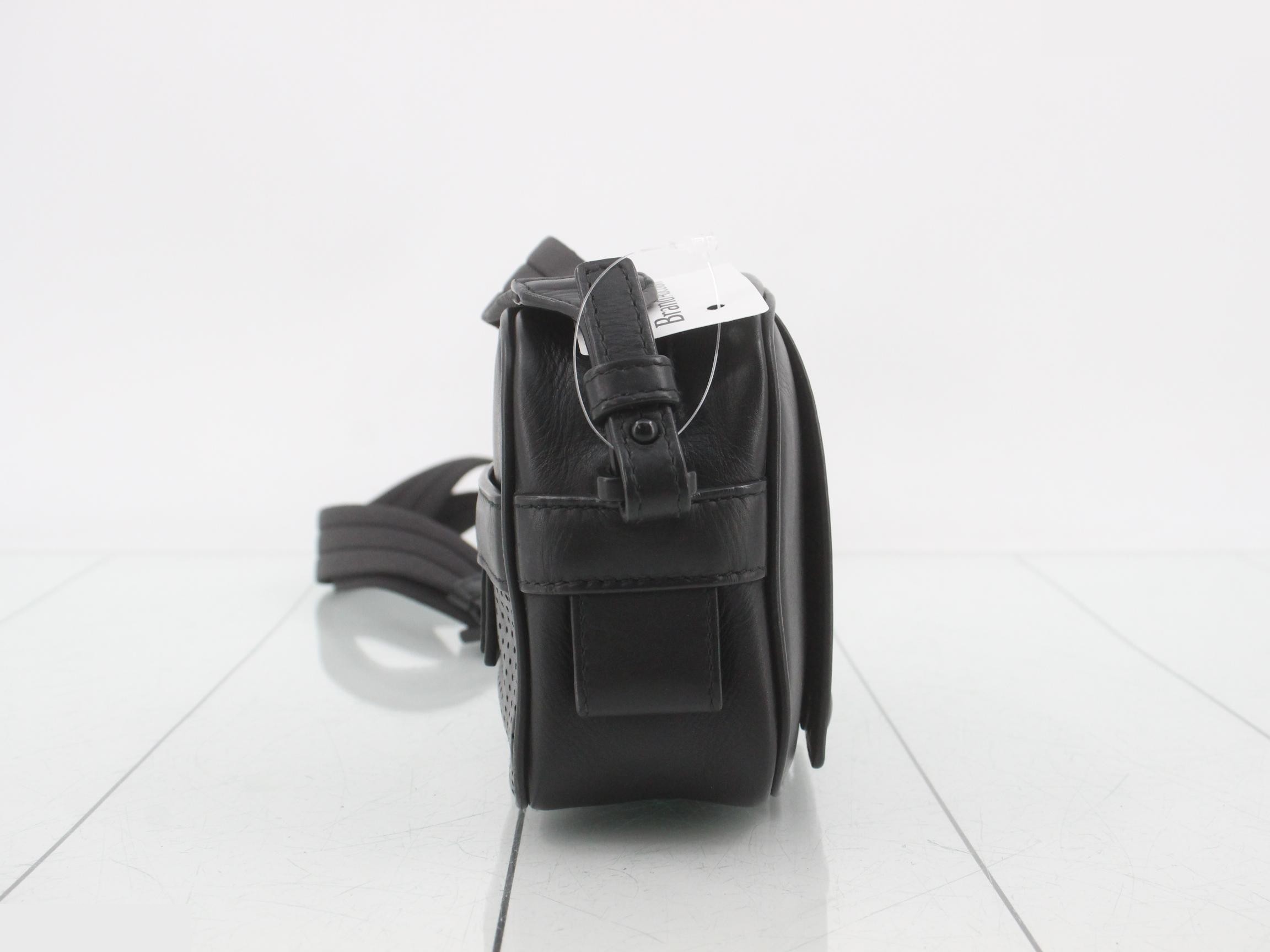 2-way bag, black, leather — view 3