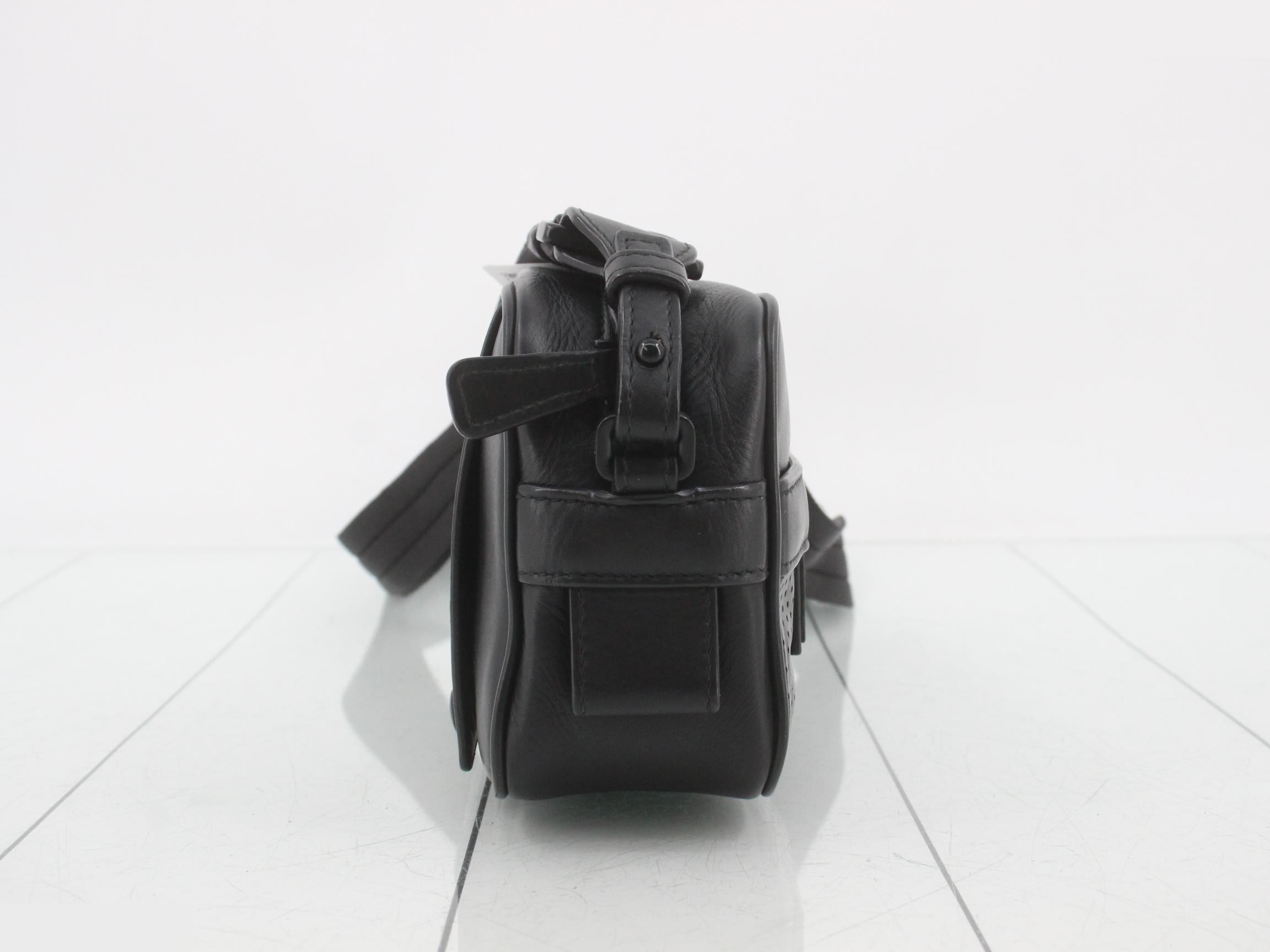 2-way bag, black, leather — view 4