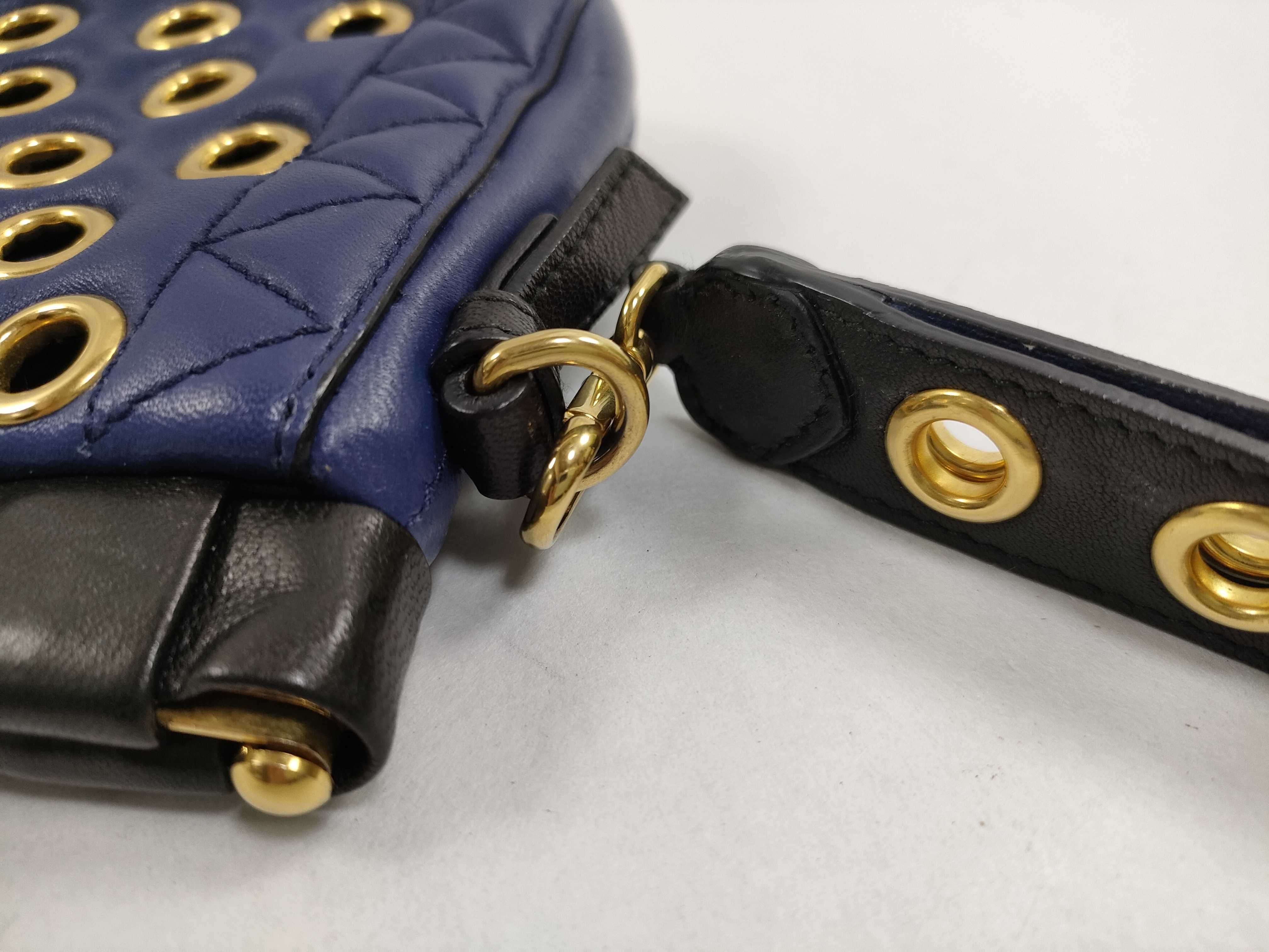 Nappa Bell Eyelet Clutch Bag — view 5
