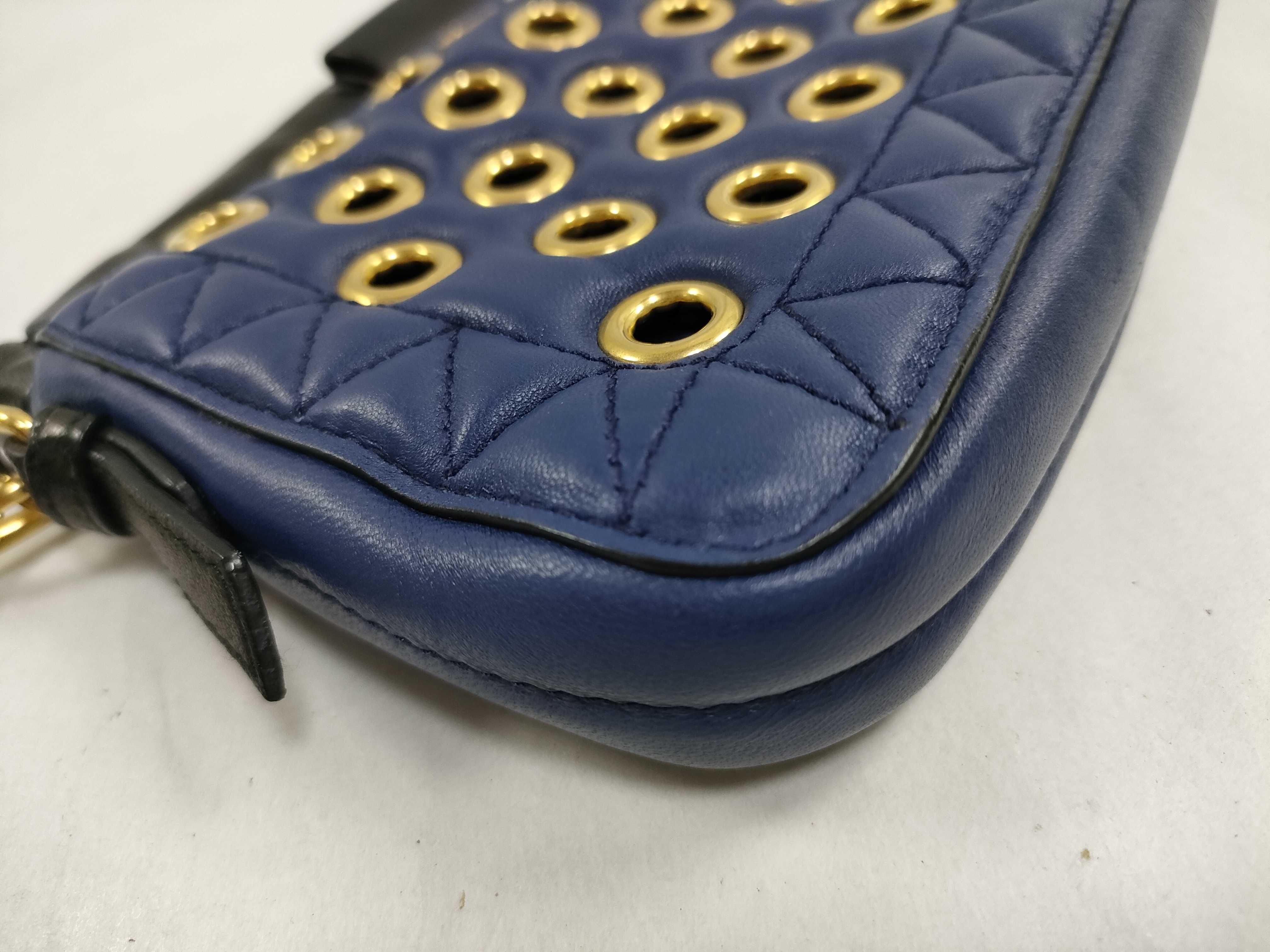 Nappa Bell Eyelet Clutch Bag — view 6