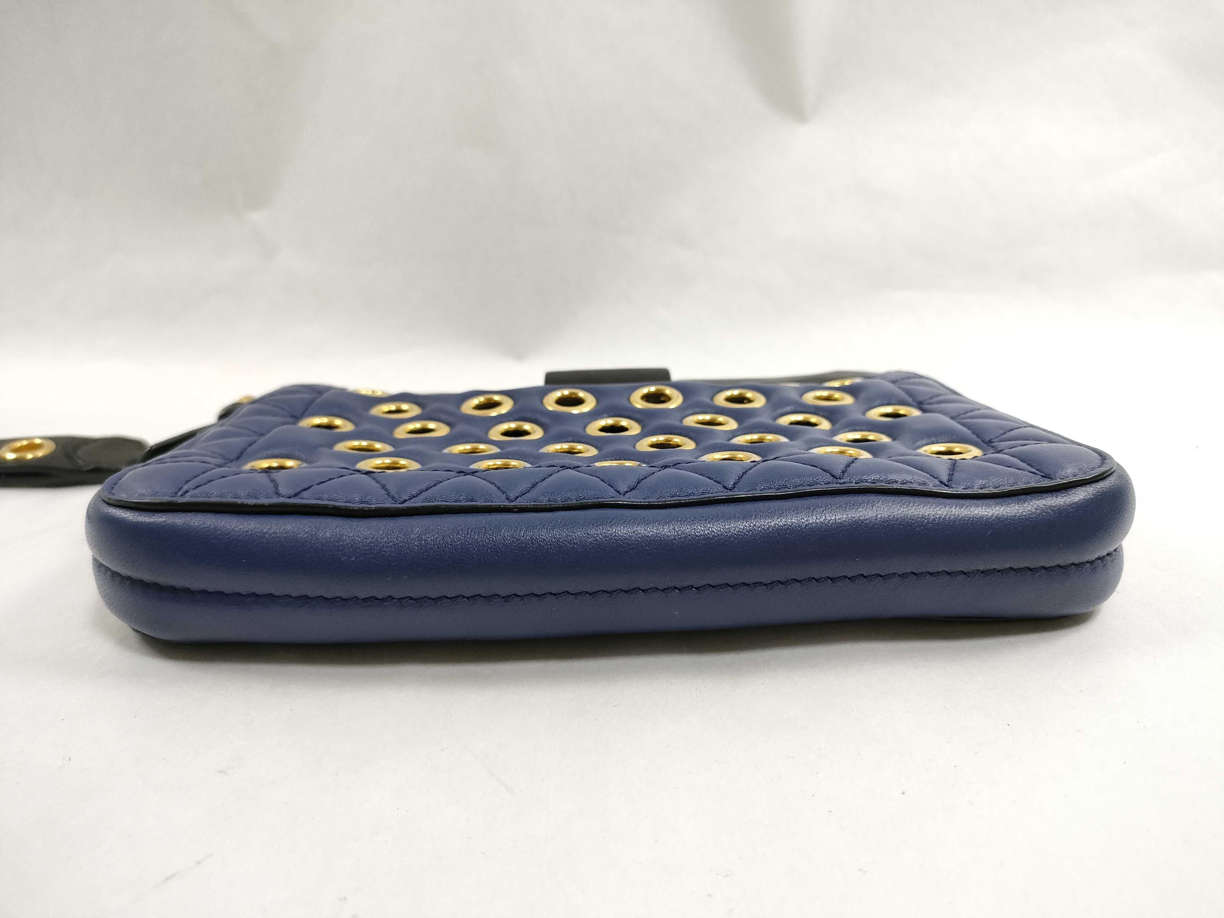 Nappa Bell Eyelet Clutch Bag — view 7