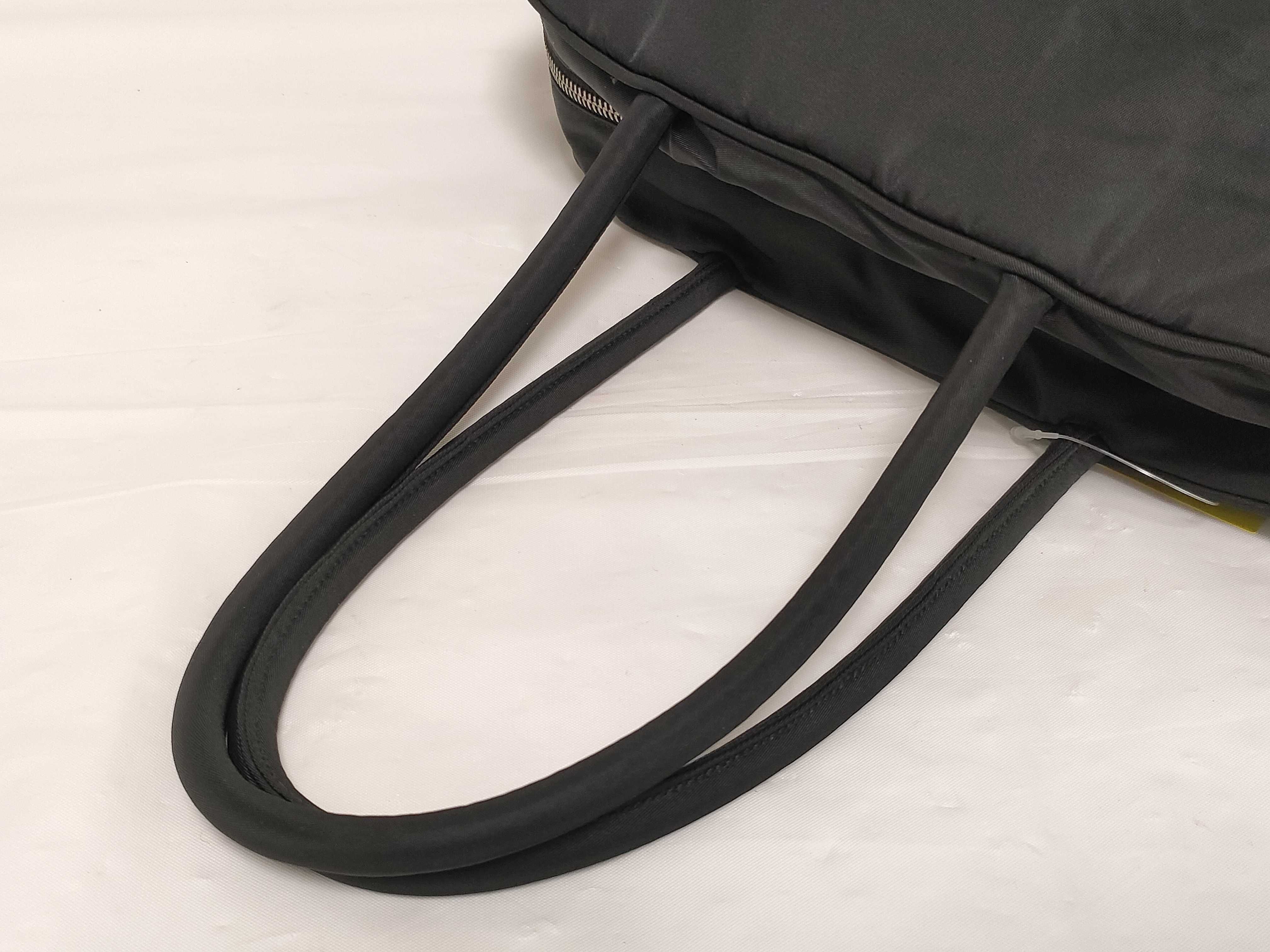 Nylon Triangle Logo 2-Pocket Handbag — view 3