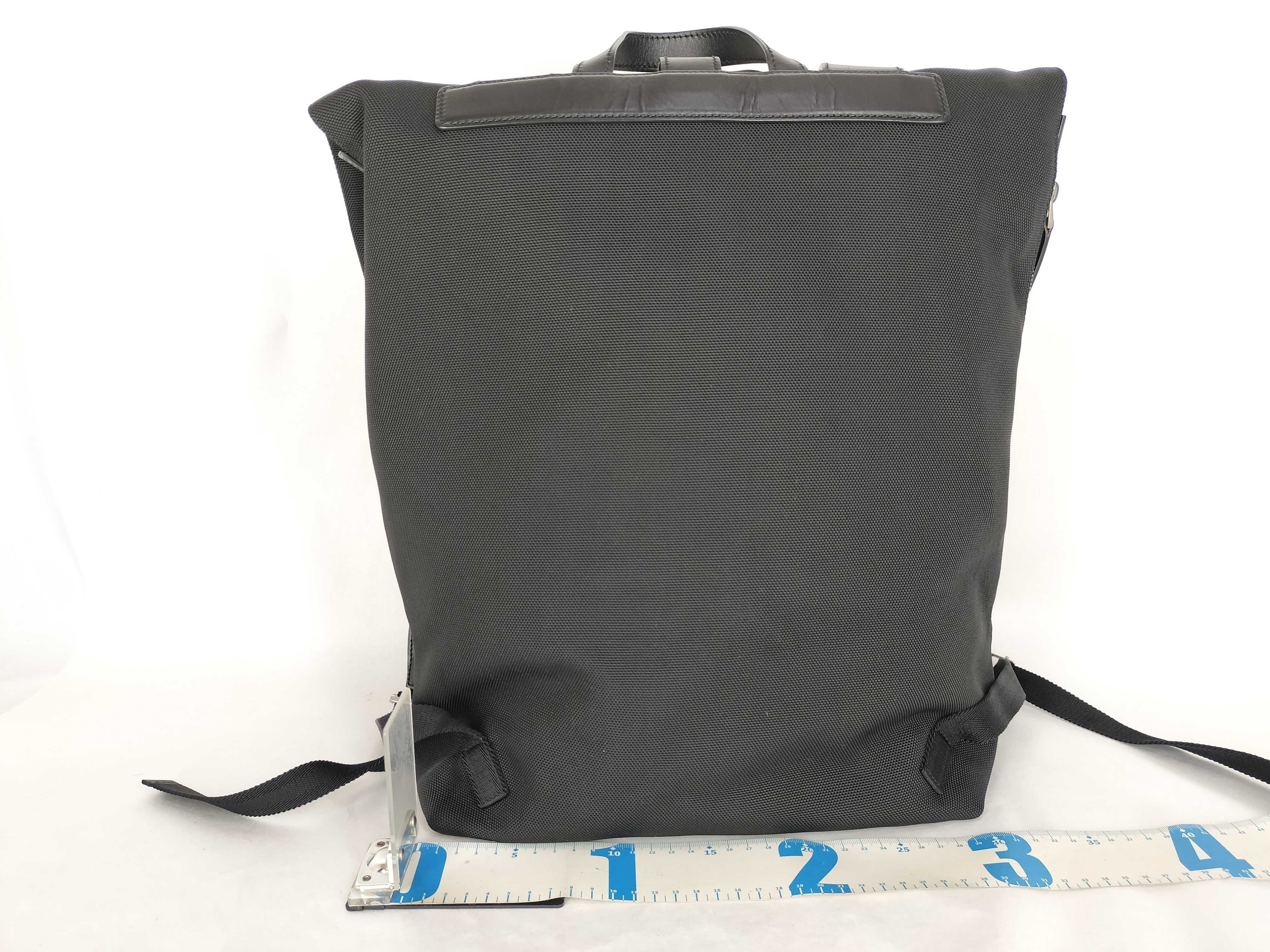 Sherry Line Nylon Backpack/Rucksack, Black, 619749 — view 2