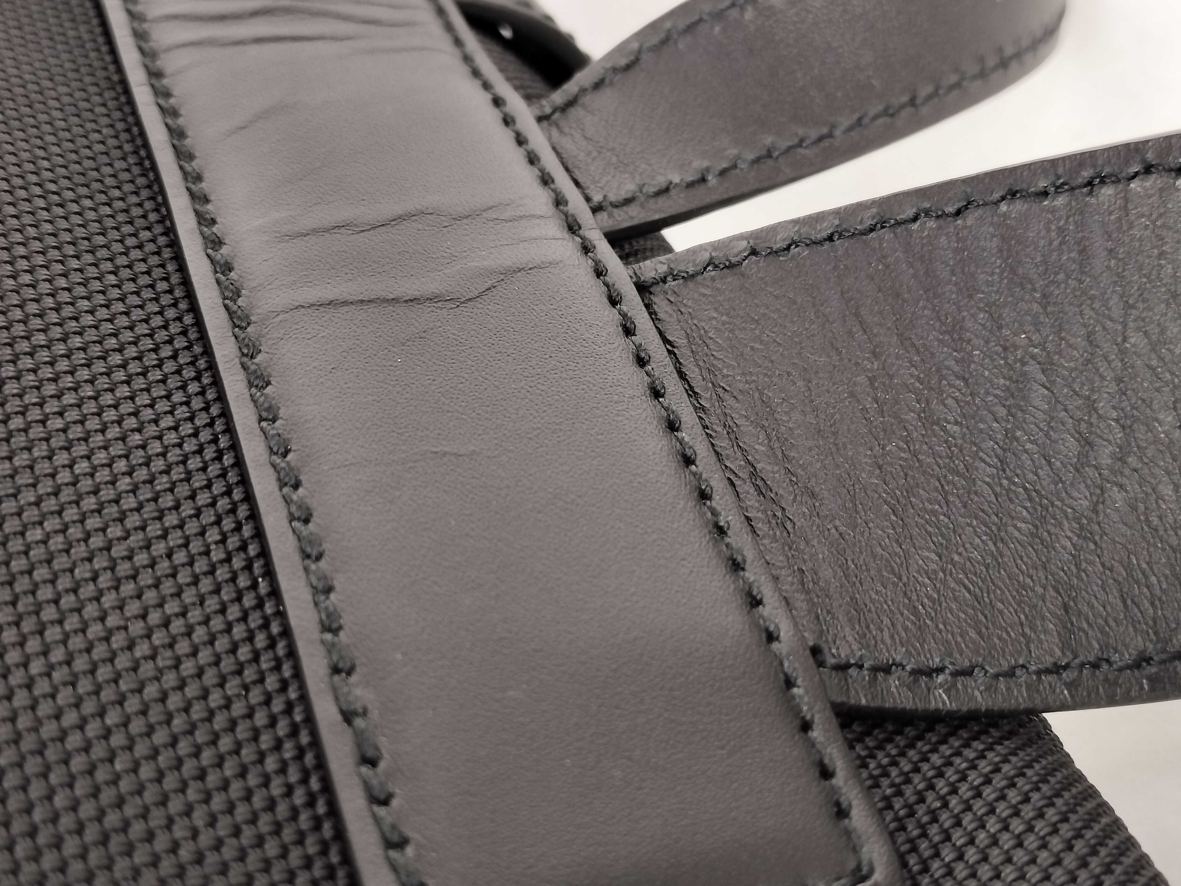 Sherry Line Nylon Backpack/Rucksack, Black, 619749 — view 5