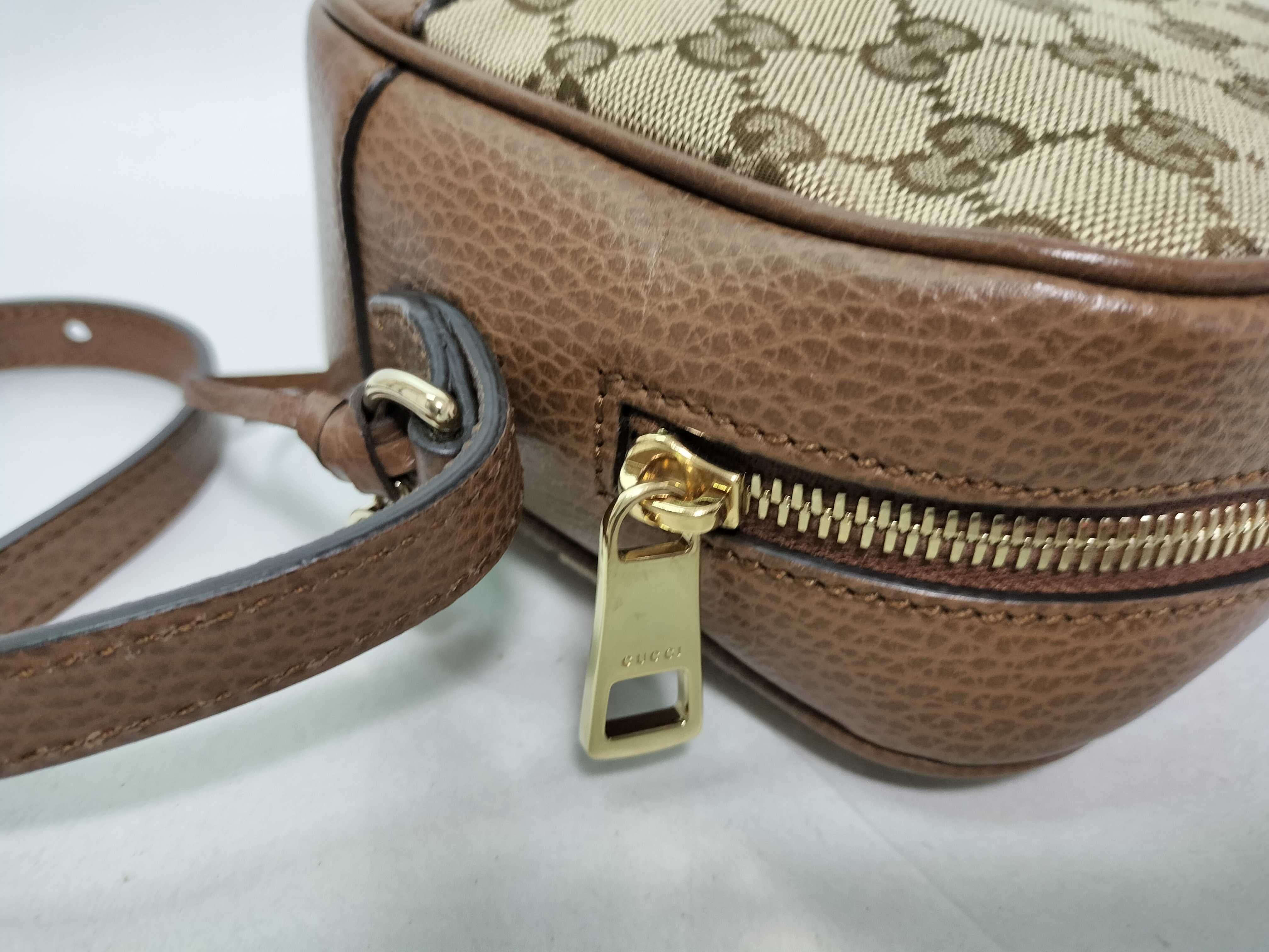 GG Canvas Shoulder Bag, Brown, 449413 (Outlet) — view 11