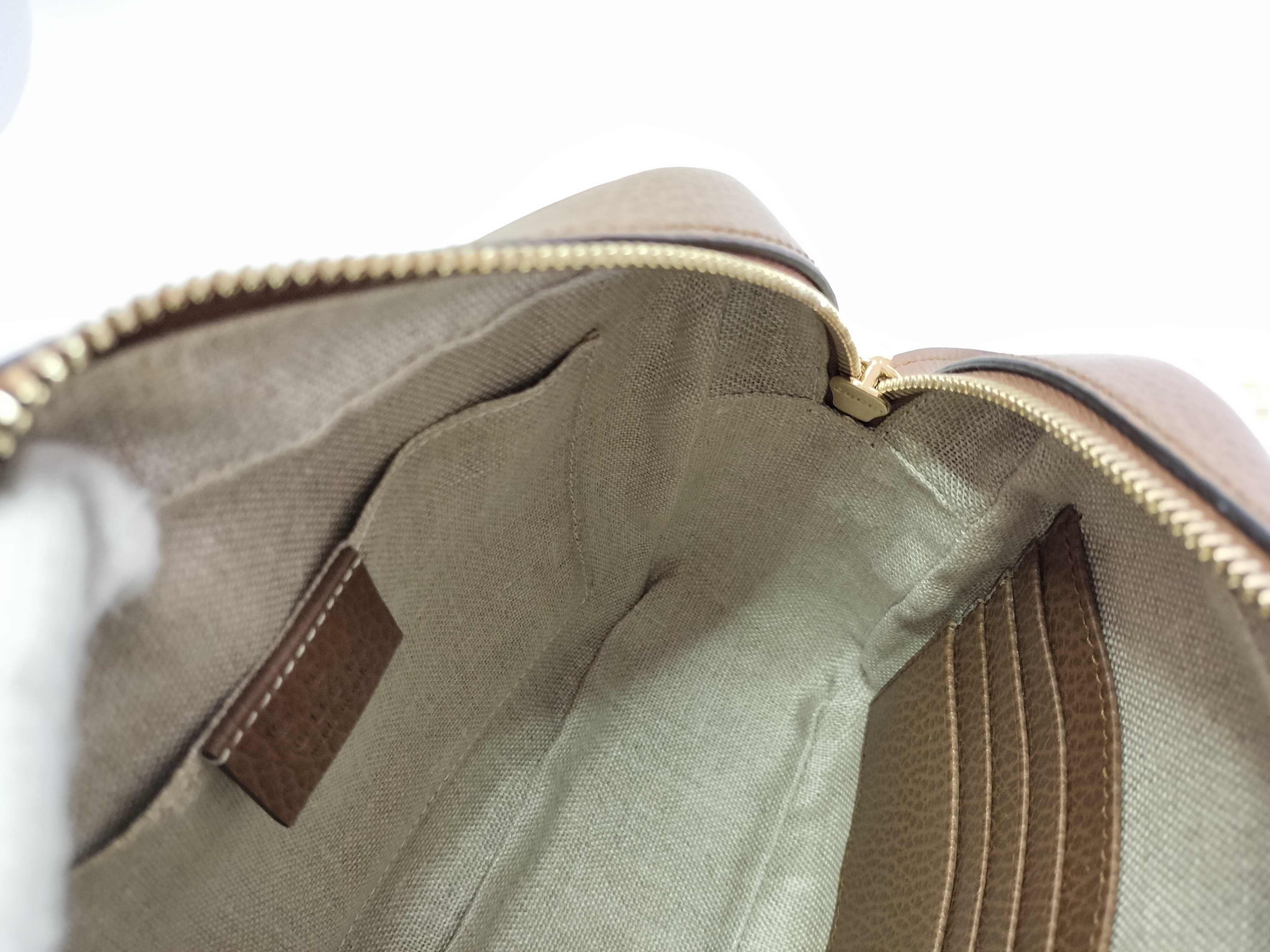 GG Canvas Shoulder Bag, Brown, 449413 (Outlet) — view 13