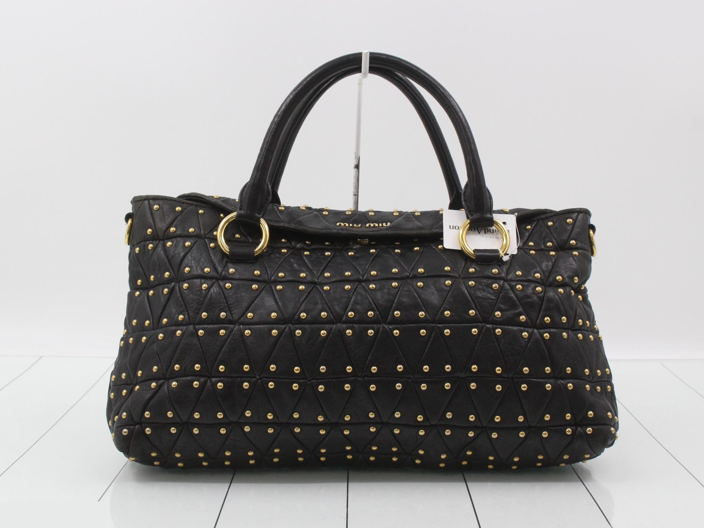 Other lines: Bags & Handbags, Studded Leather, Black