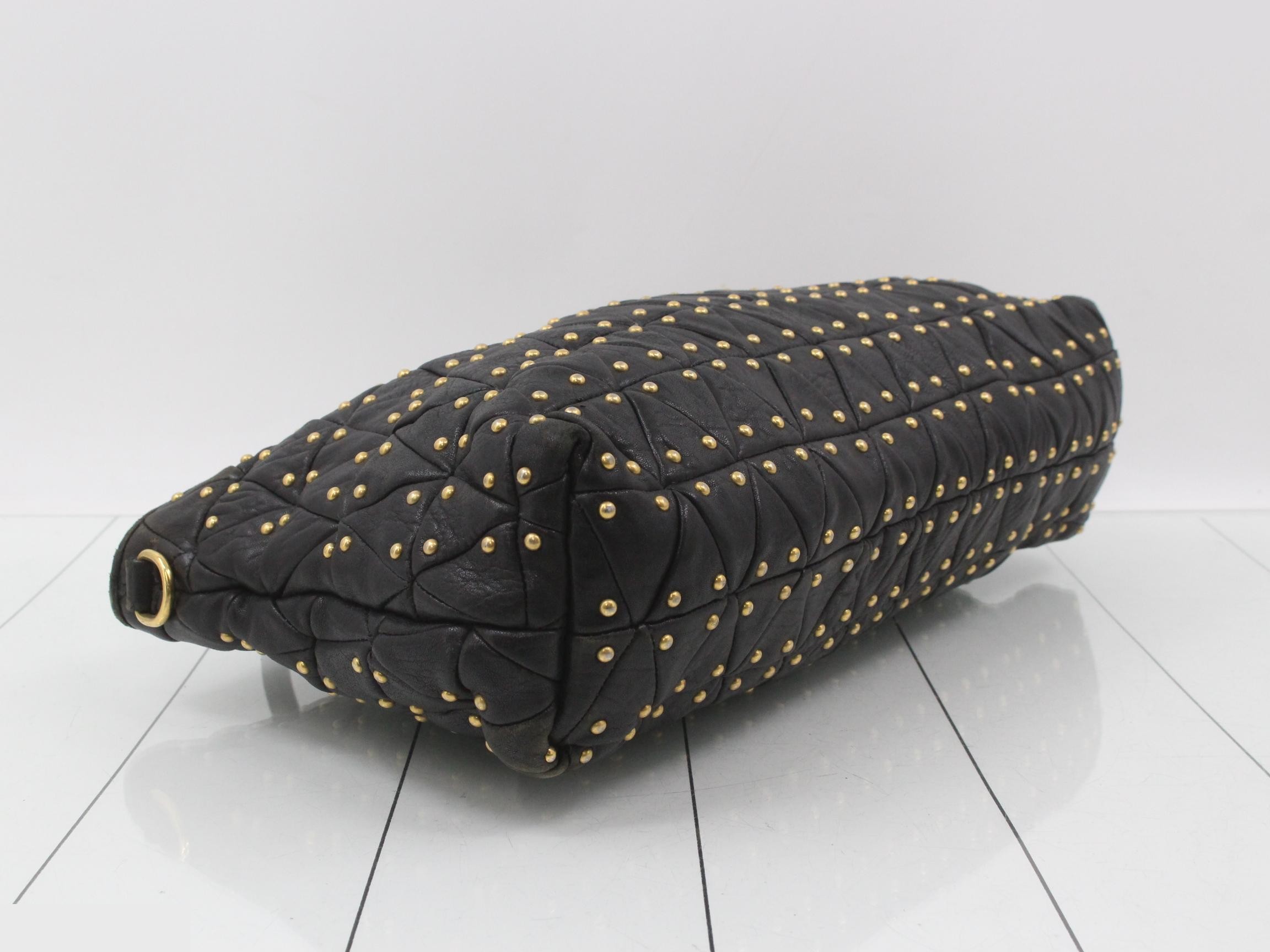 Other lines: Bags & Handbags, Studded Leather, Black — view 5