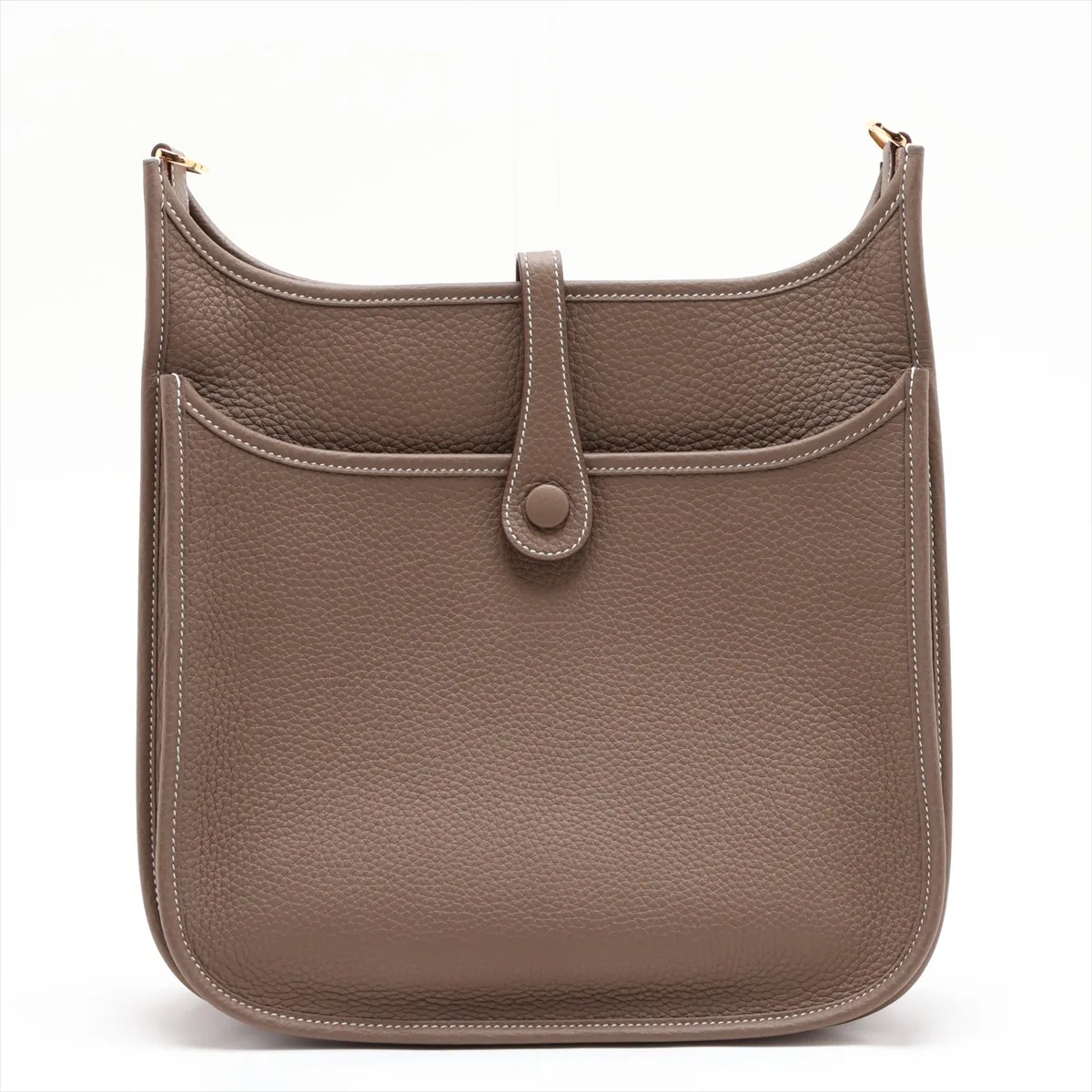 [Individually packaged] Hermes Evelyne 3 29 PM Taurillon Clemence Etoupe Gold Hardware G: 2026 — view 2