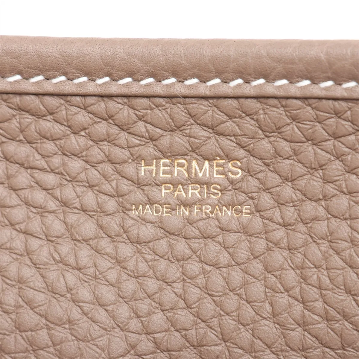 [Individually packaged] Hermes Evelyne 3 29 PM Taurillon Clemence Etoupe Gold Hardware G: 2026 — view 8