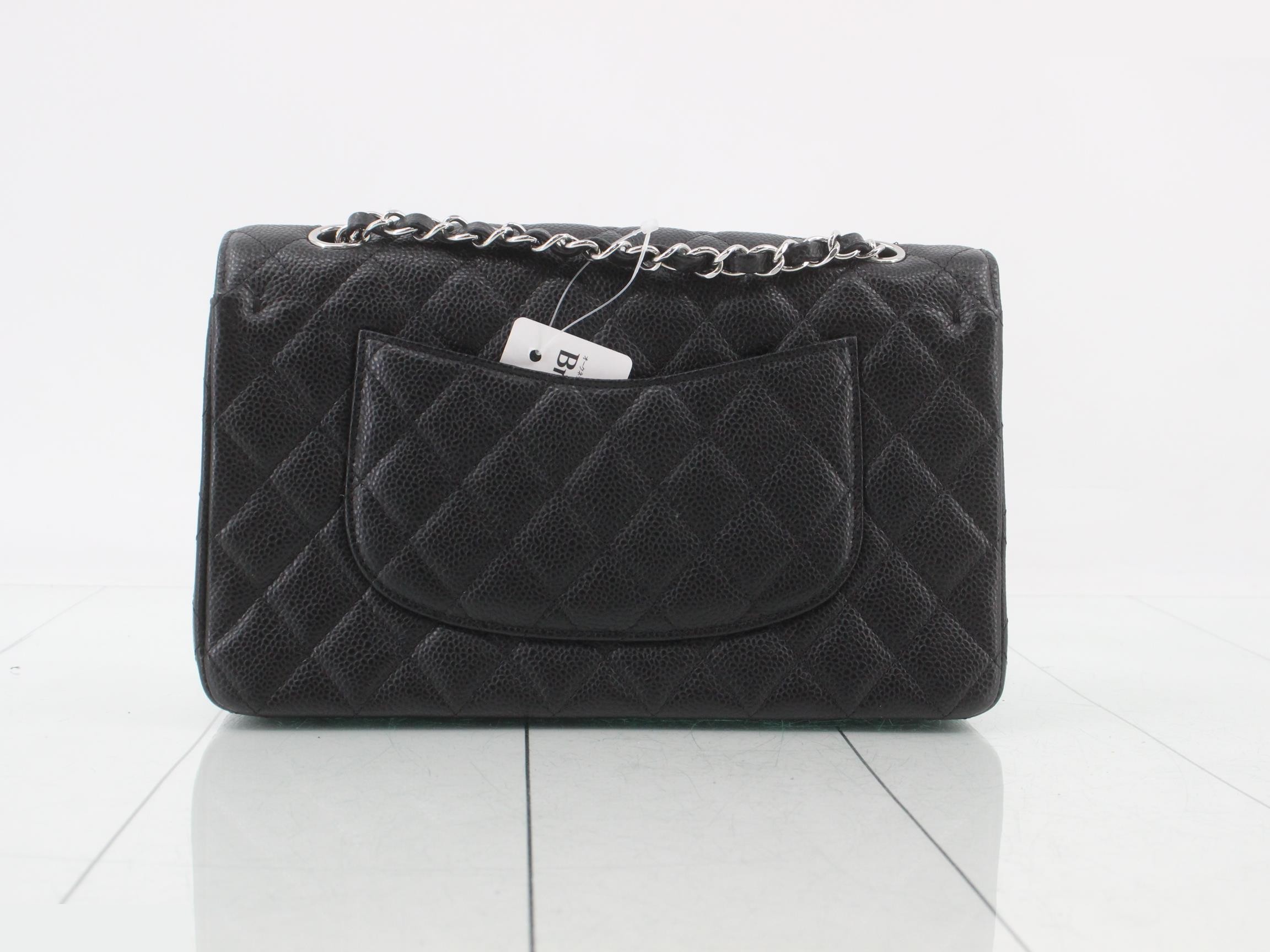 Caviar Matelassé 25 Shoulder Bag, Black — view 2