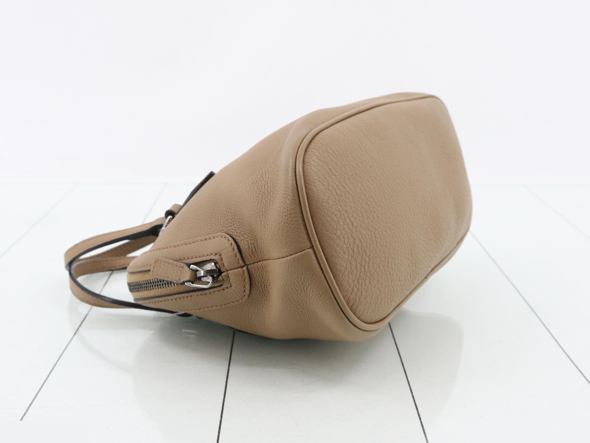 Leather Logo 2-Way Handbag — view 5