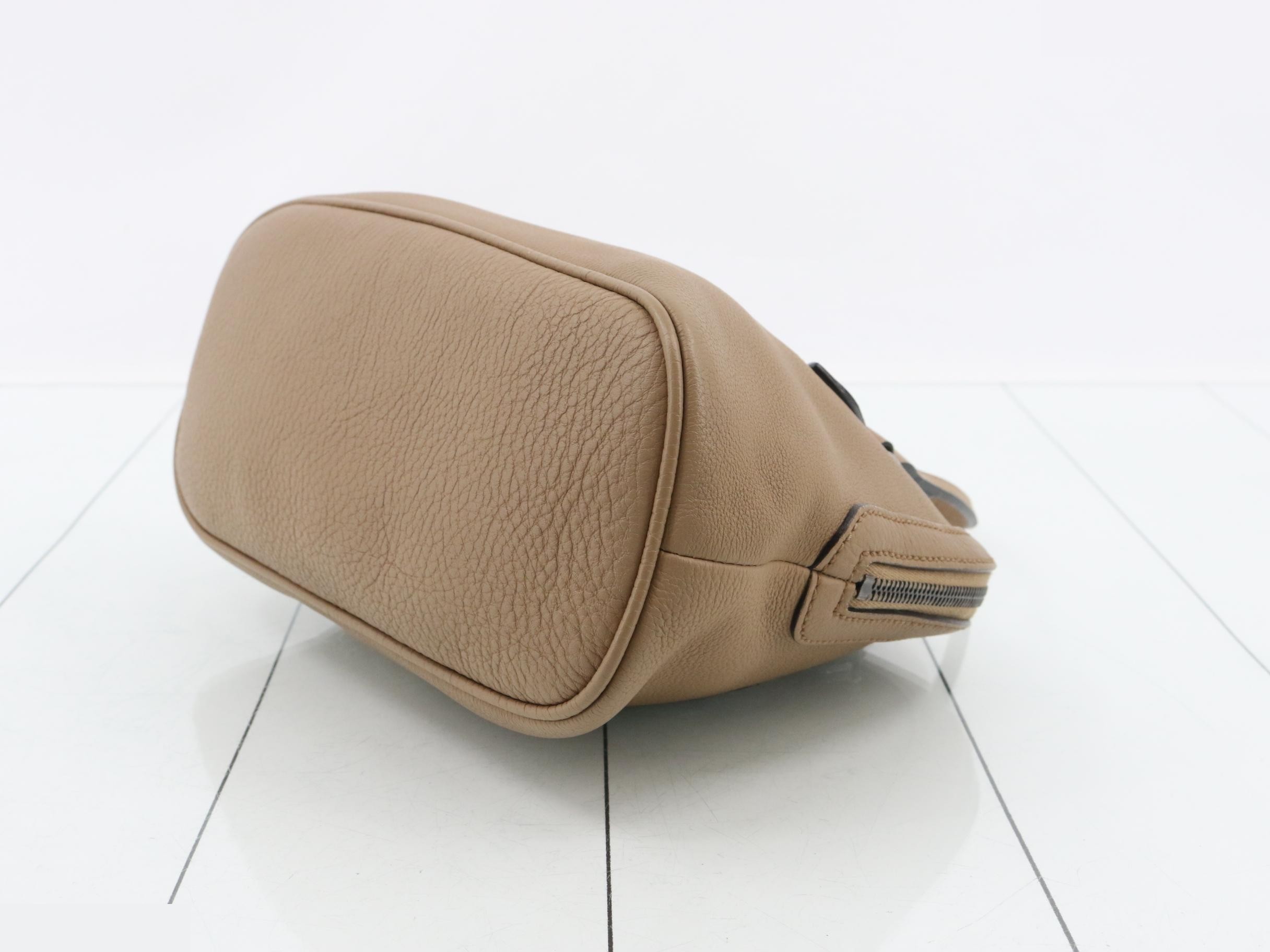 Leather Logo 2-Way Handbag — view 6