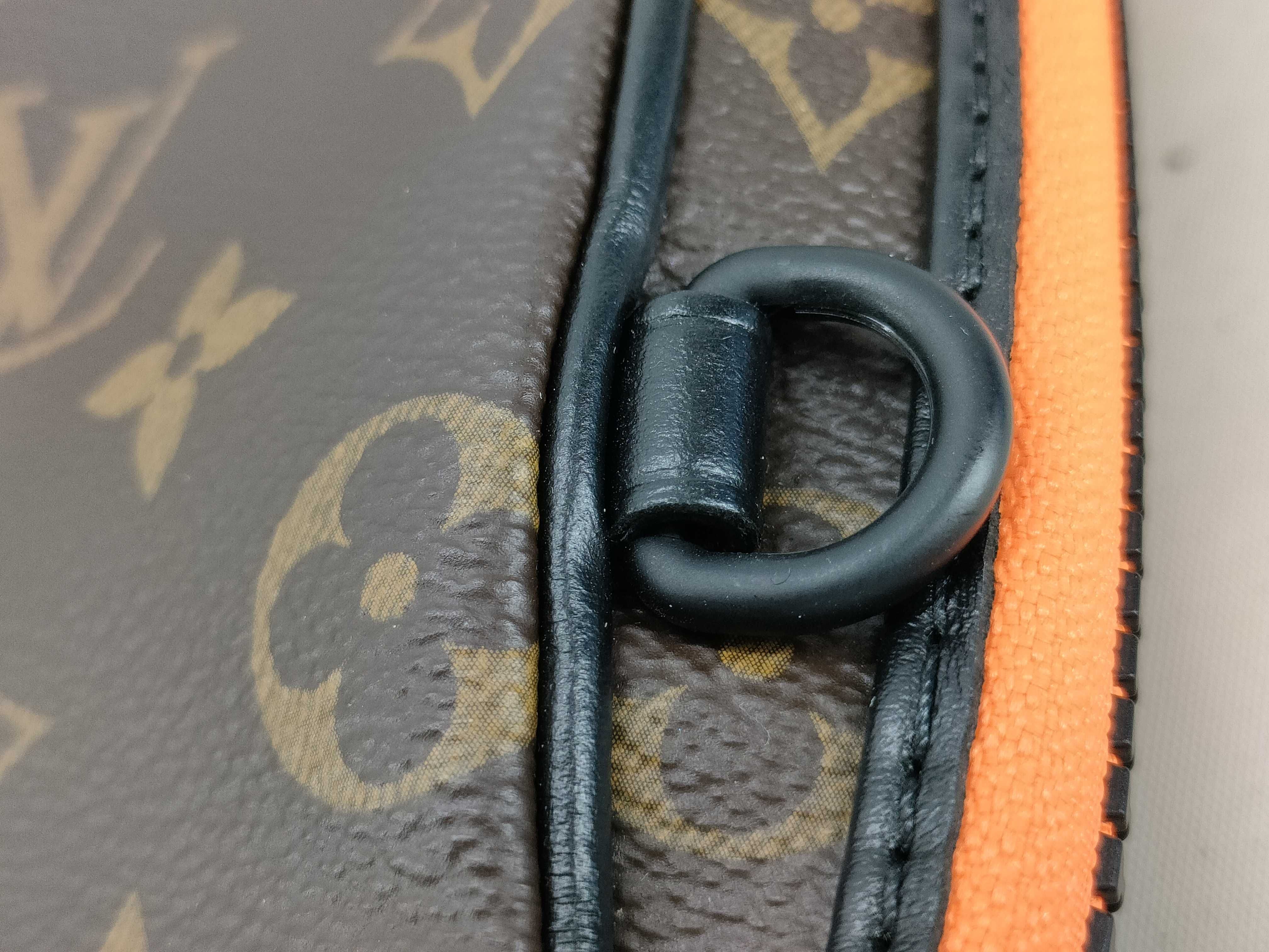 Monogram Louis Vuitton LV Monogram Friends Keepall Pouch M80130 Handbag with Strap — view 10