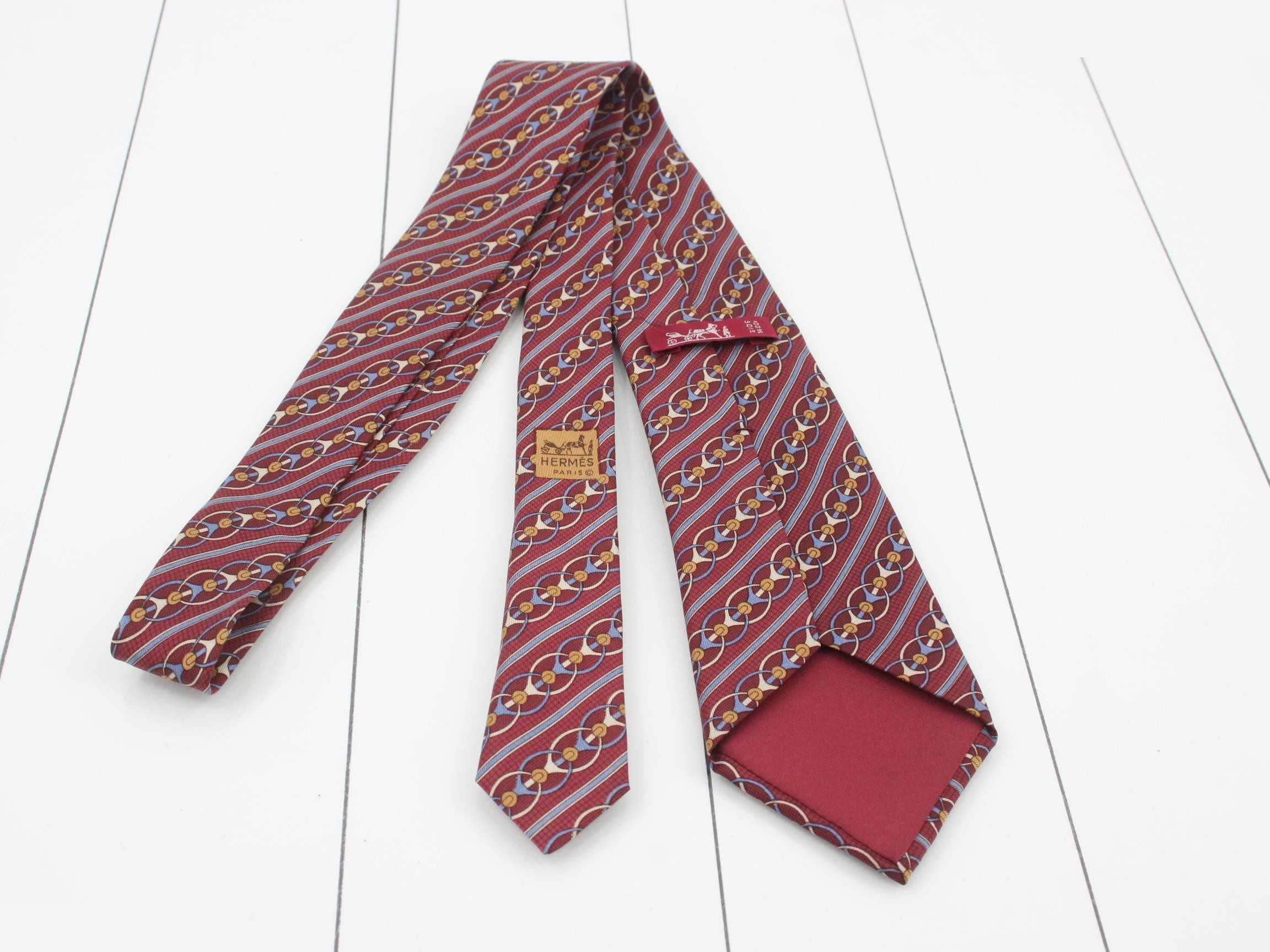 all-over pattern tie — view 2