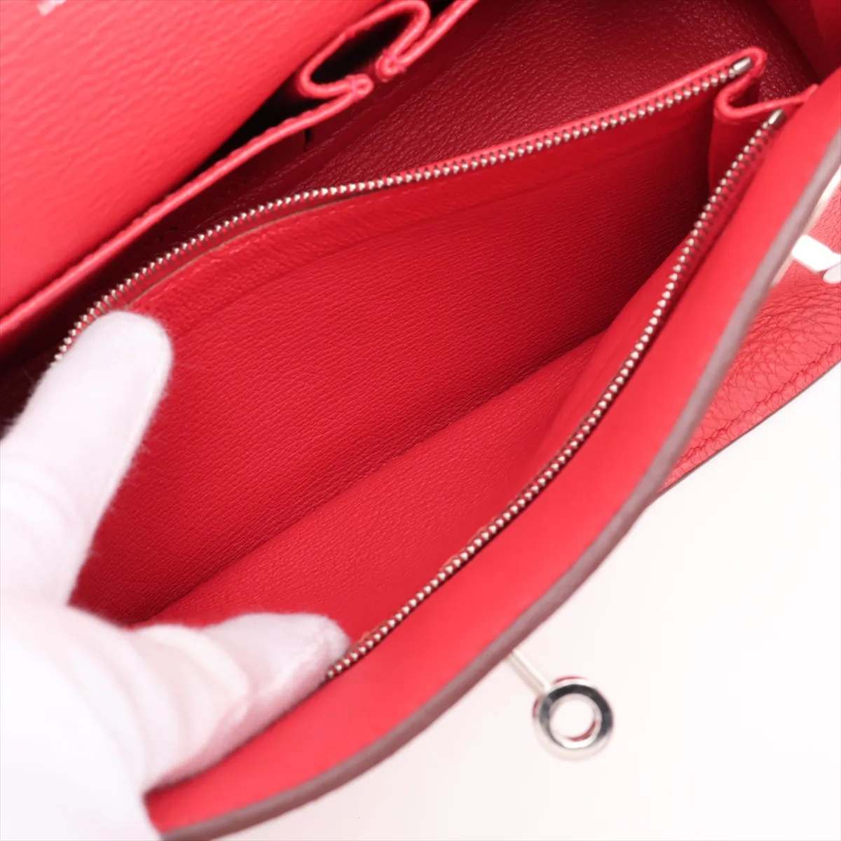 Jypsiere 28, Taurillon Clemence leather, Bougainvillea pattern, Silver hardware N: 2010 — view 7