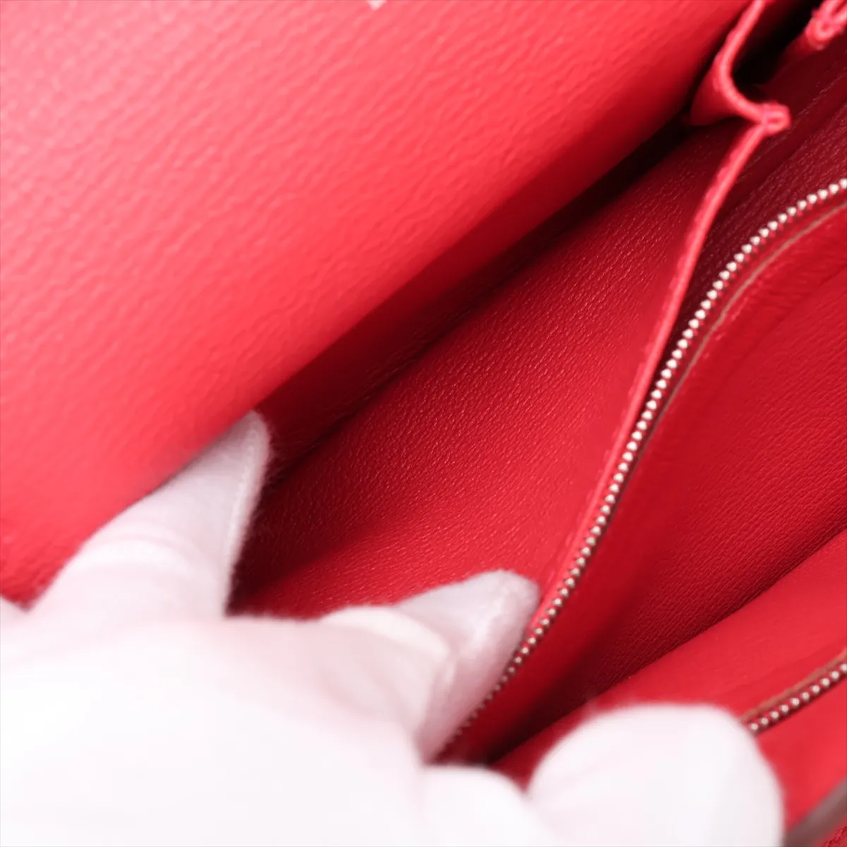 Jypsiere 28, Taurillon Clemence leather, Bougainvillea pattern, Silver hardware N: 2010 — view 8