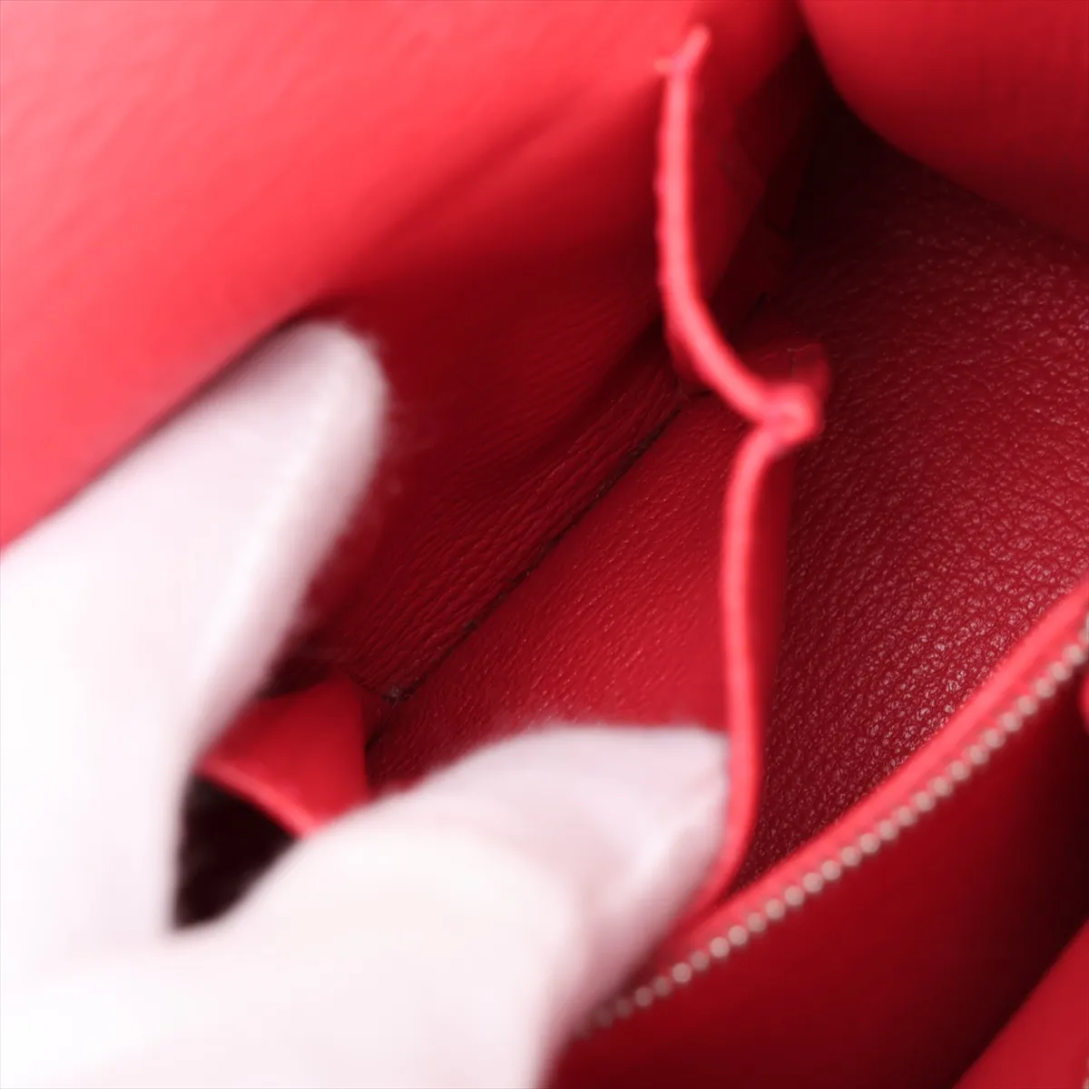 Jypsiere 28, Taurillon Clemence leather, Bougainvillea pattern, Silver hardware N: 2010 — view 9