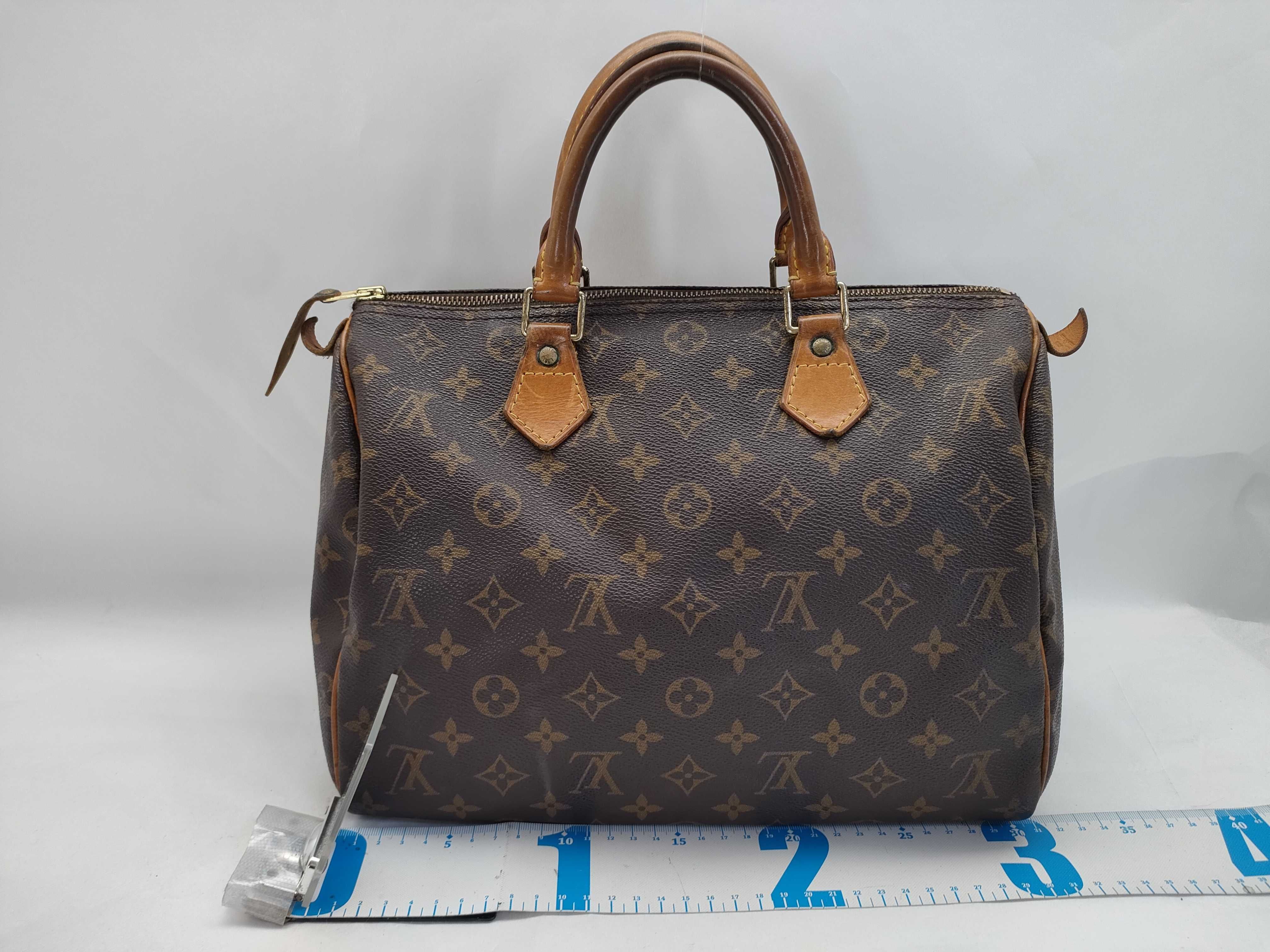 Monogram LV Speedy 30 Monogram M41526 TH0997 Brown Boston Bag — view 2