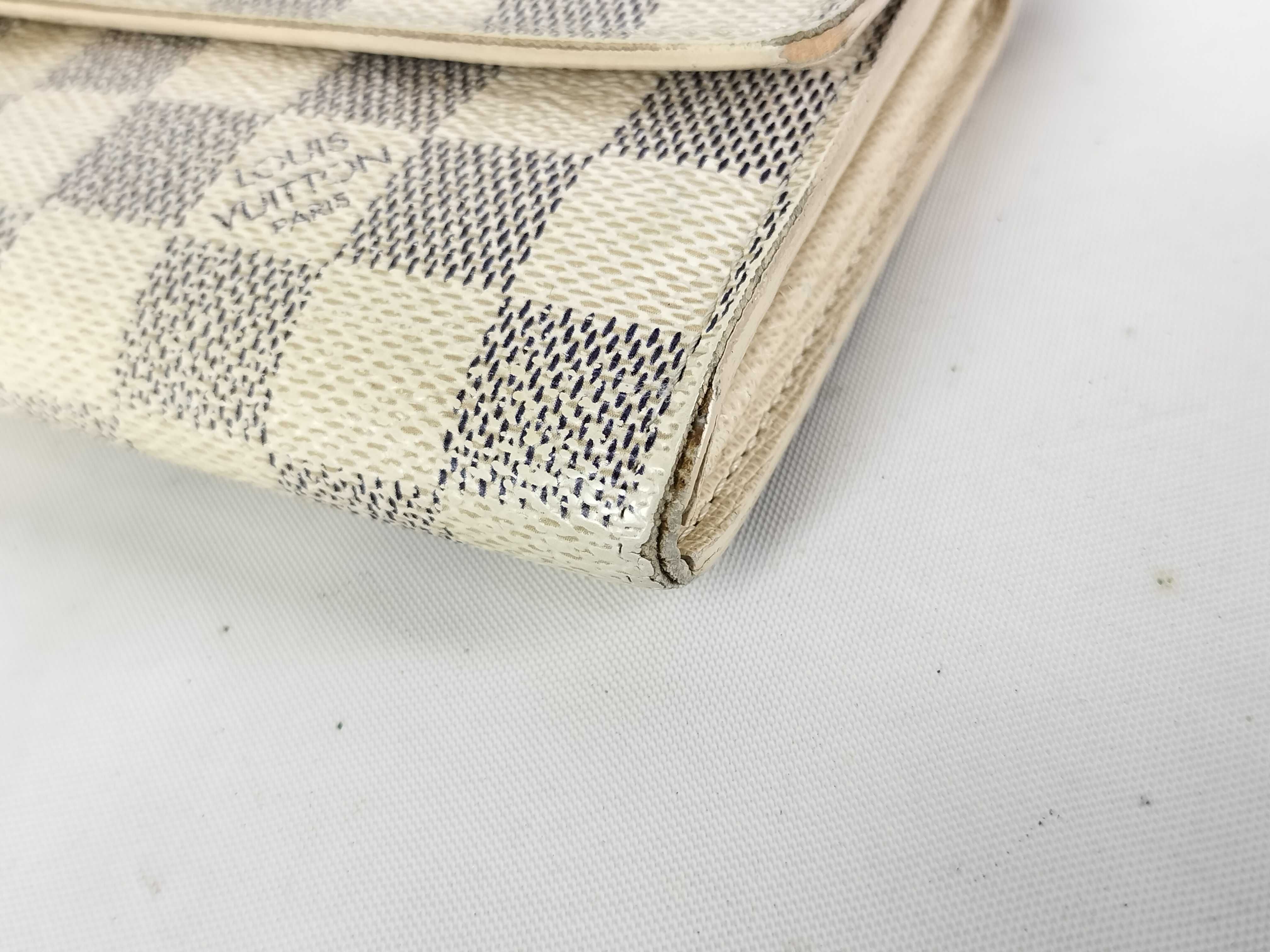 Damier Azur Portefeuille Sarah N61735 MI3077 Wallet — view 2