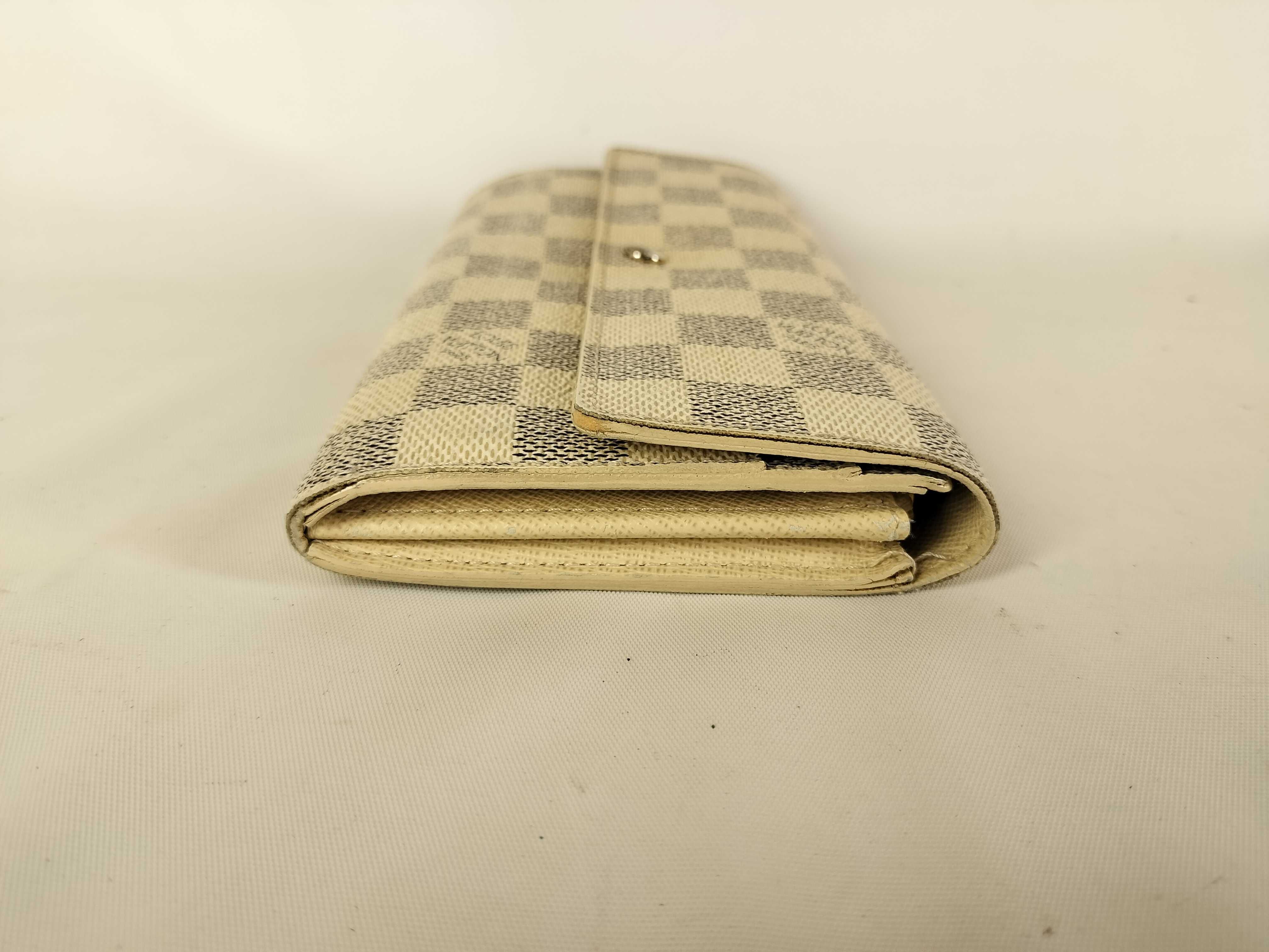 Damier Azur Portefeuille Sarah N61735 MI3077 Wallet — view 3