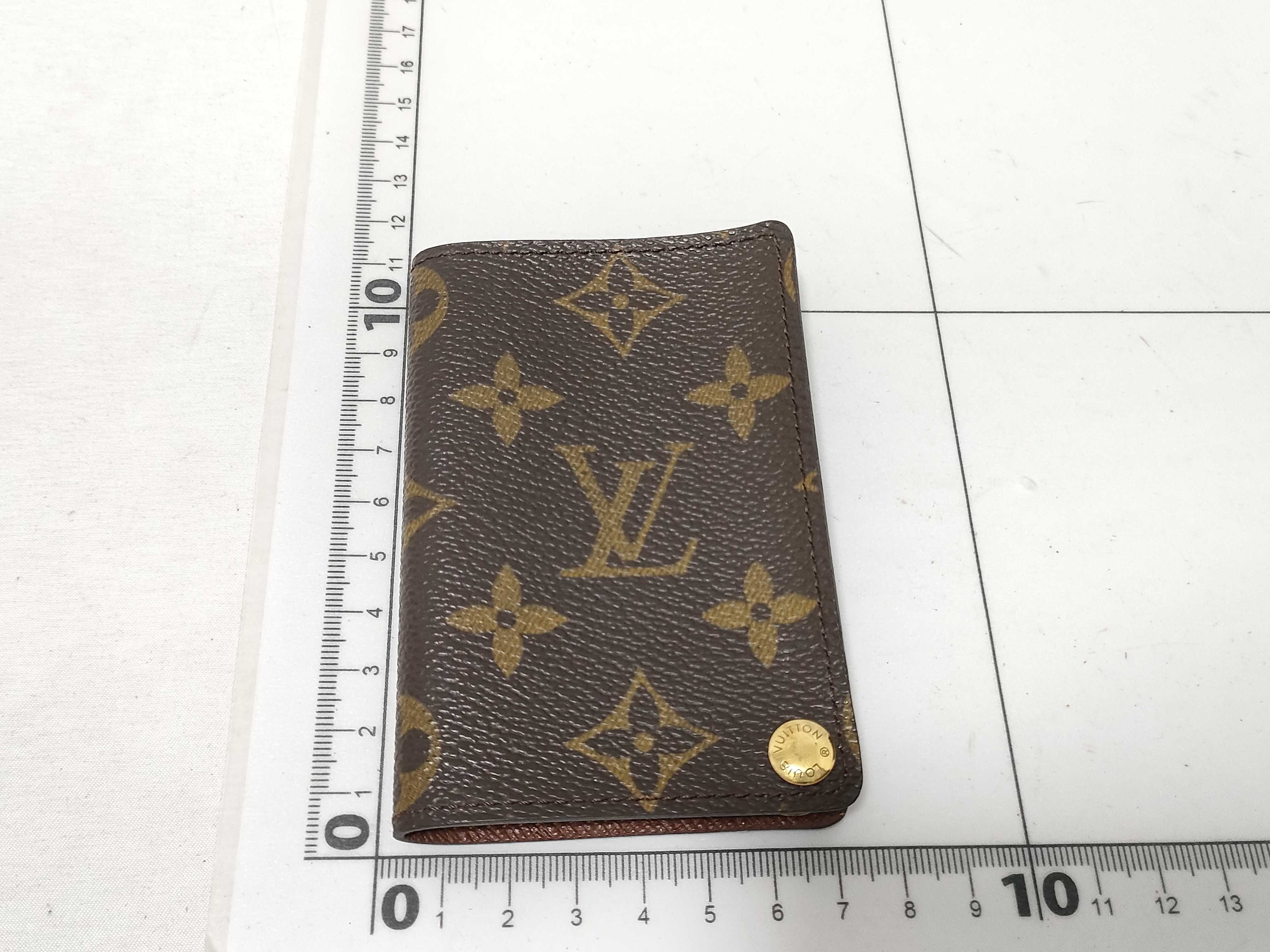 Monogram Portecarte Credit Pression Card Case — view 2