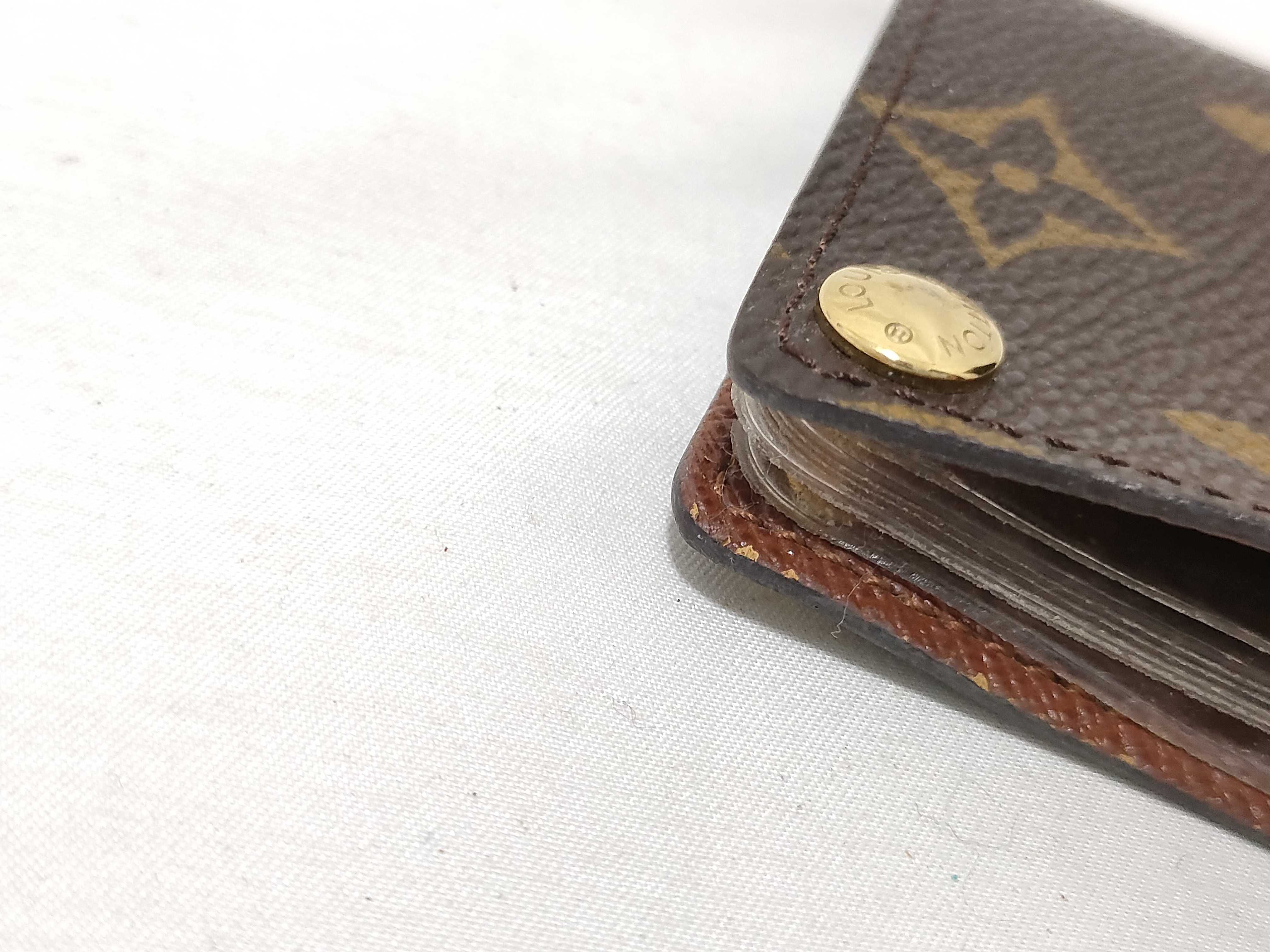 Monogram Portecarte Credit Pression Card Case — view 11