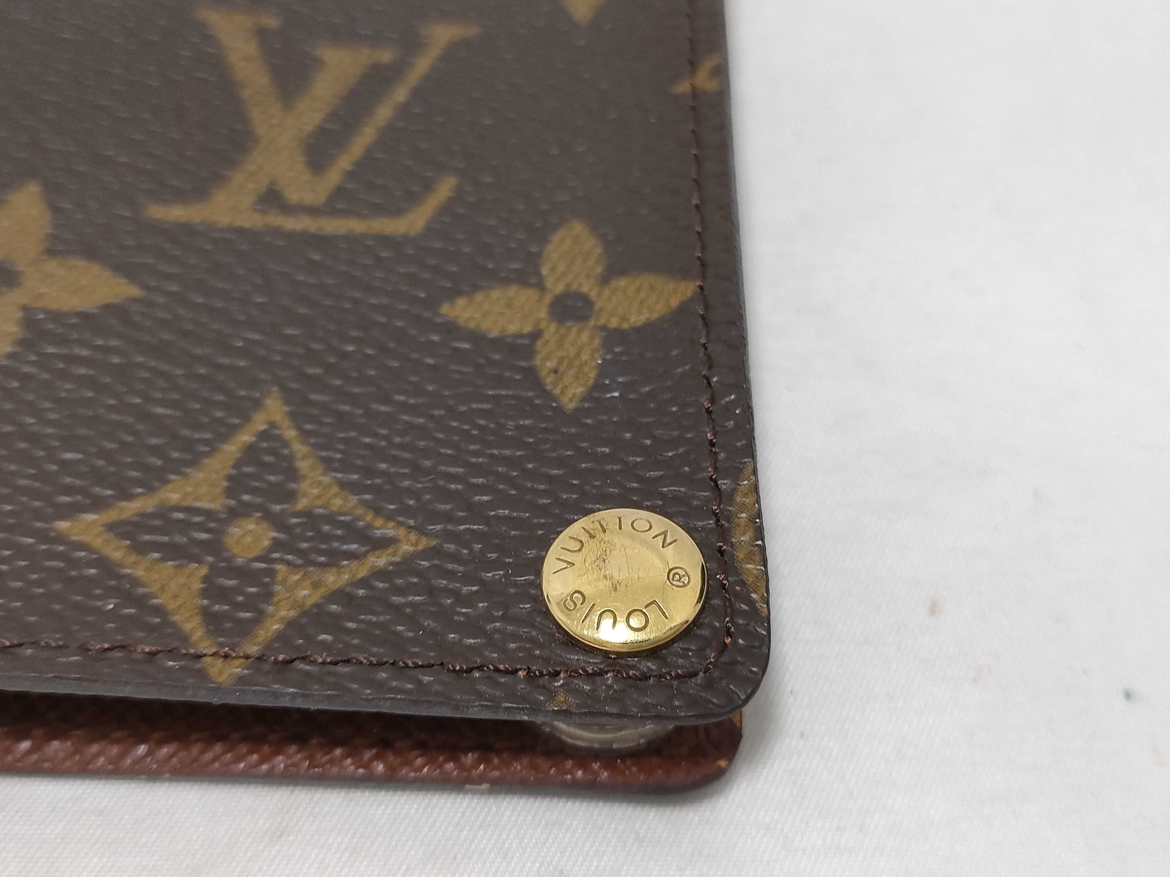 Monogram Portecarte Credit Pression Card Case — view 6