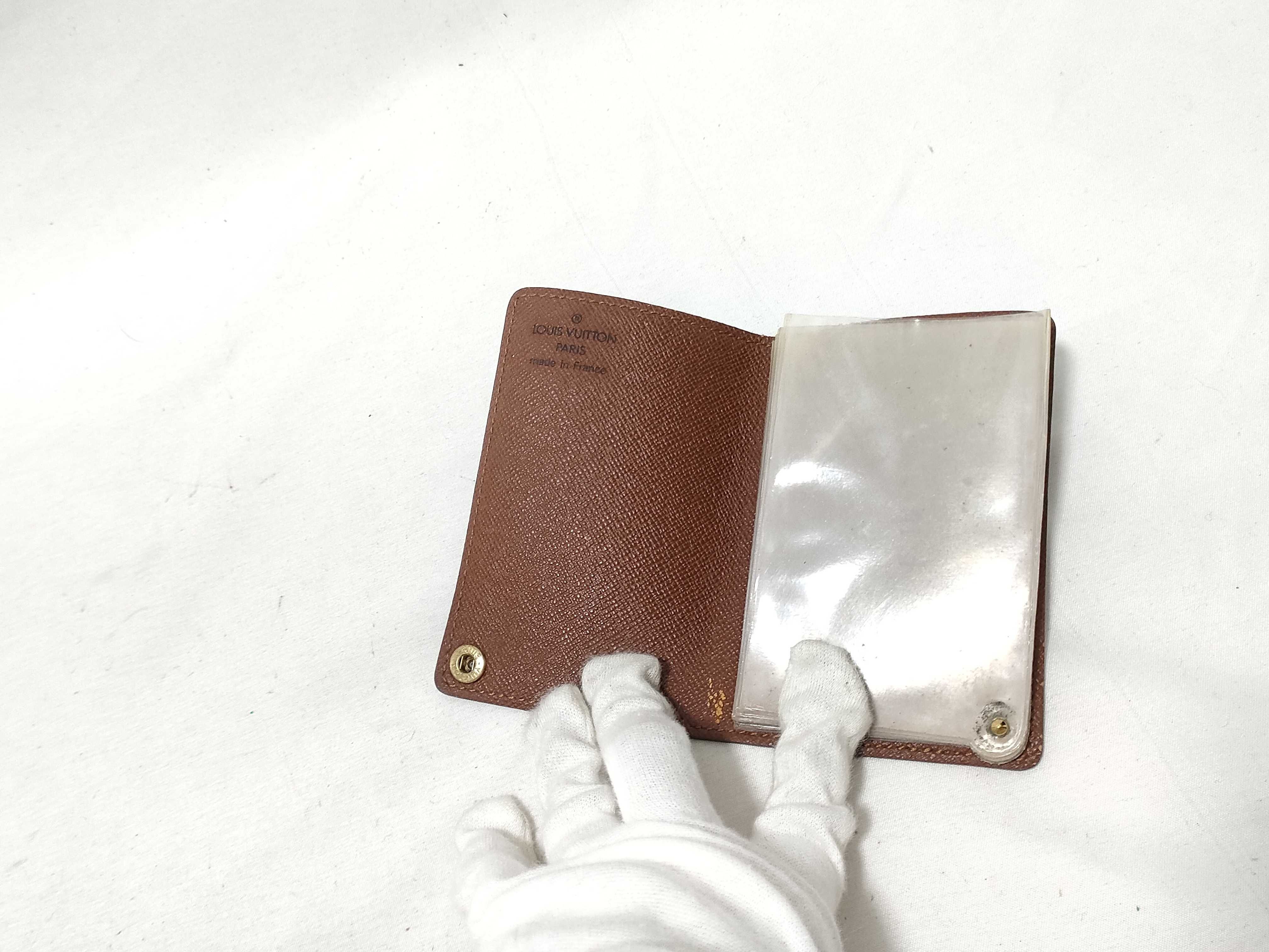 Monogram Portecarte Credit Pression Card Case — view 7