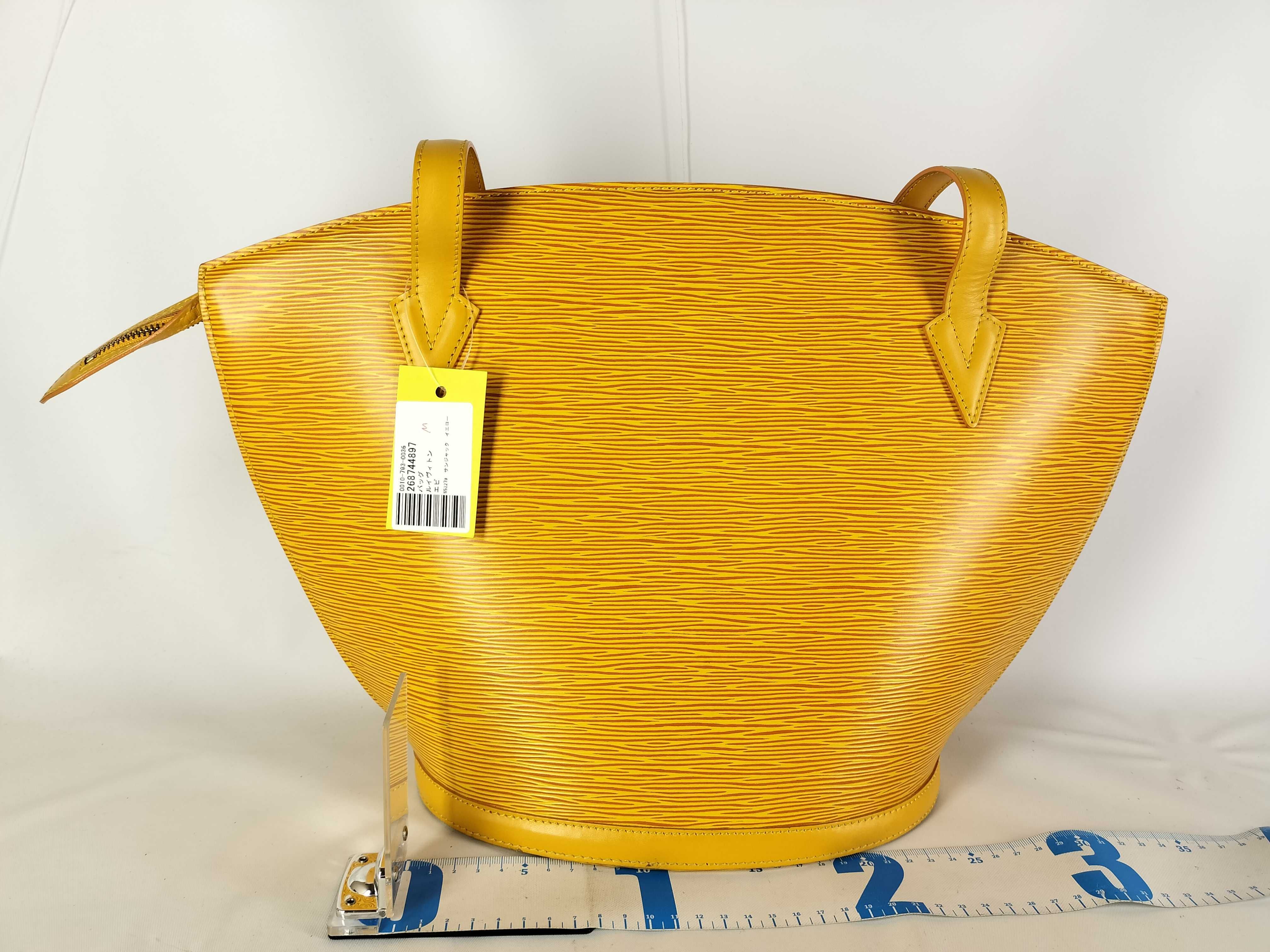 Epi M52279 Saint Jacques Yellow Shoulder Bag — view 2