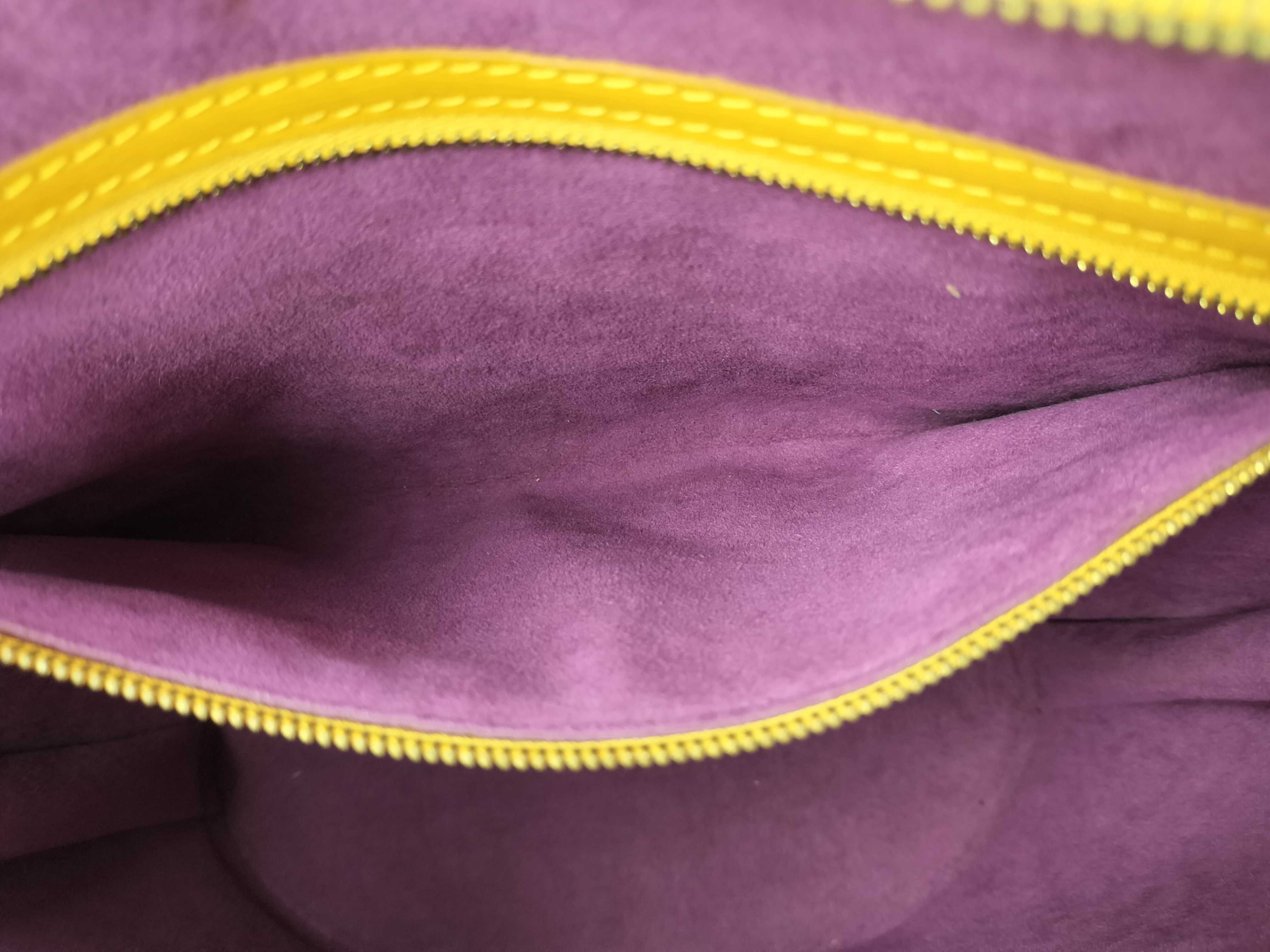 Epi M52279 Saint Jacques Yellow Shoulder Bag — view 12