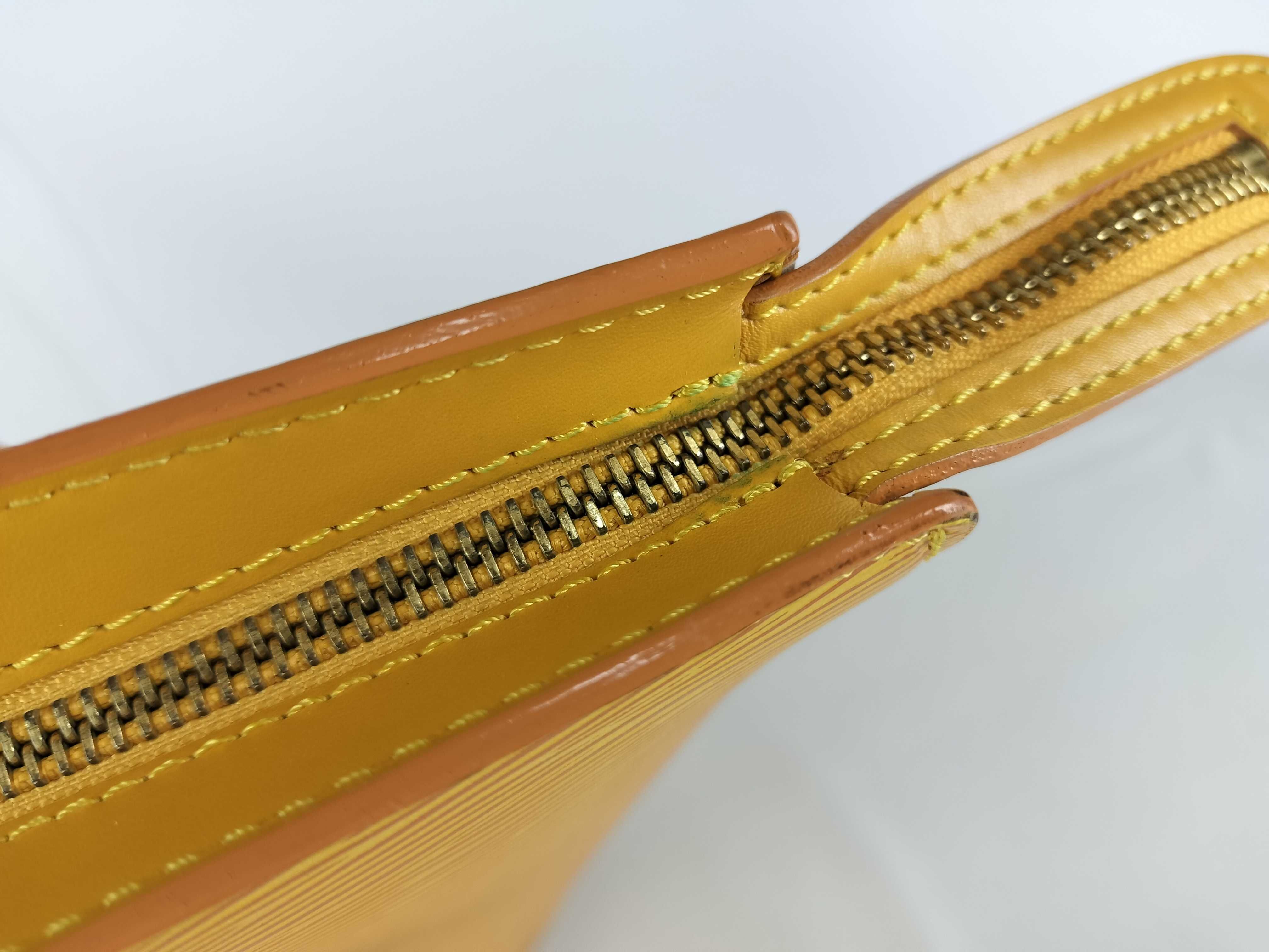 Epi M52279 Saint Jacques Yellow Shoulder Bag — view 13