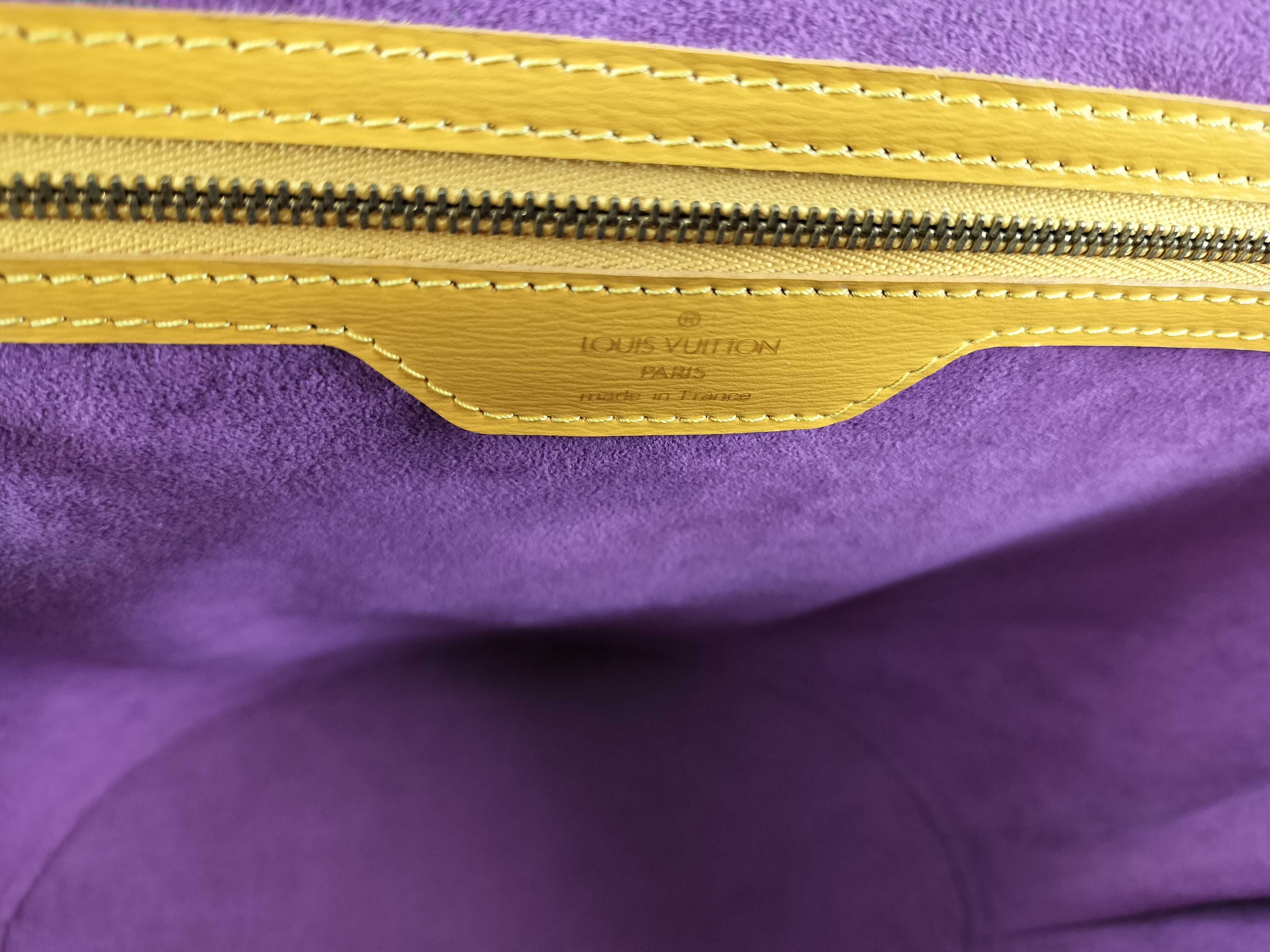 Epi M52279 Saint Jacques Yellow Shoulder Bag — view 10