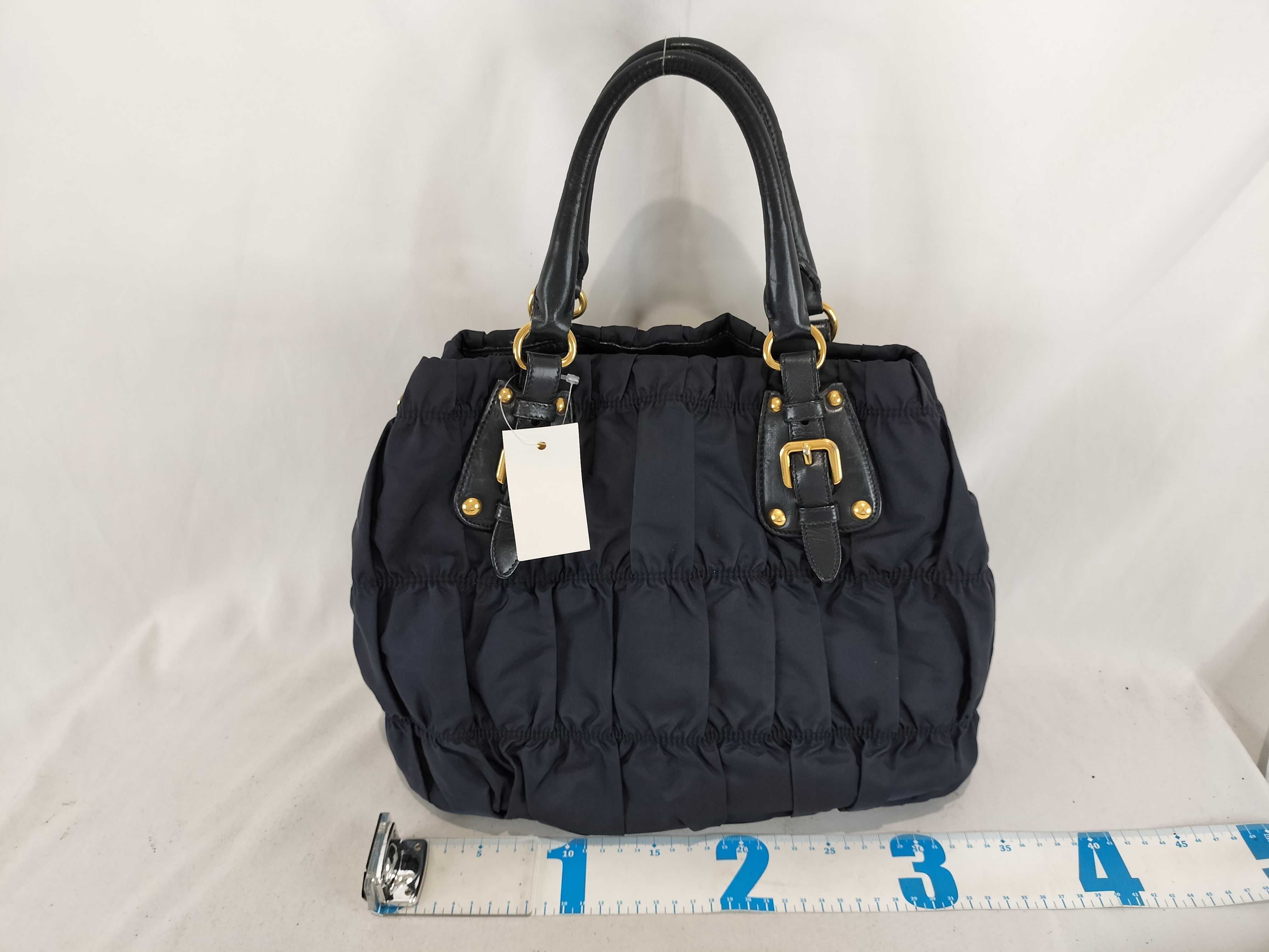 Gathered 2-Way Bag Handbag — view 3