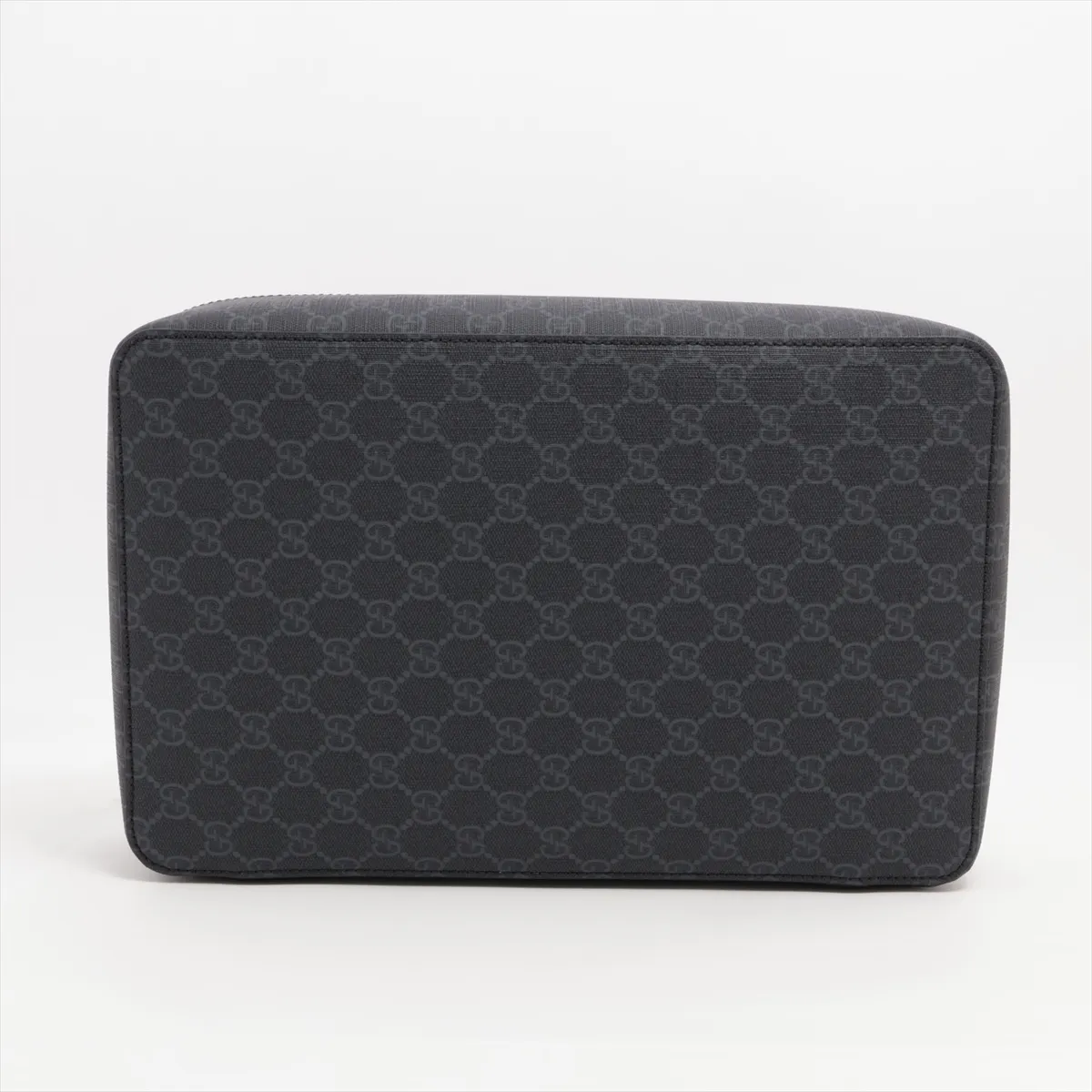 GG Supreme PVC Clutch Bag Black 726669 — view 2