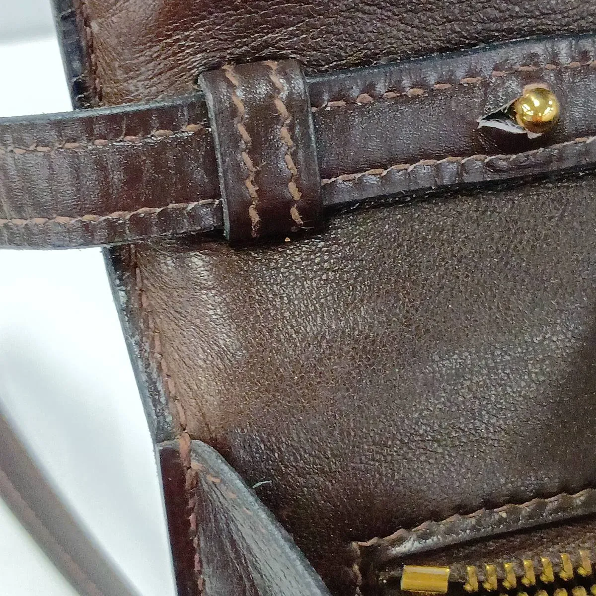Annie Box Calf Brown Gold Hardware G: 1977 — view 11