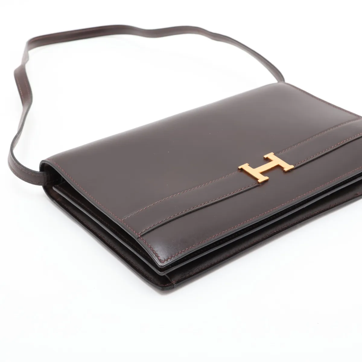 Annie Box Calf Brown Gold Hardware G: 1977 — view 4