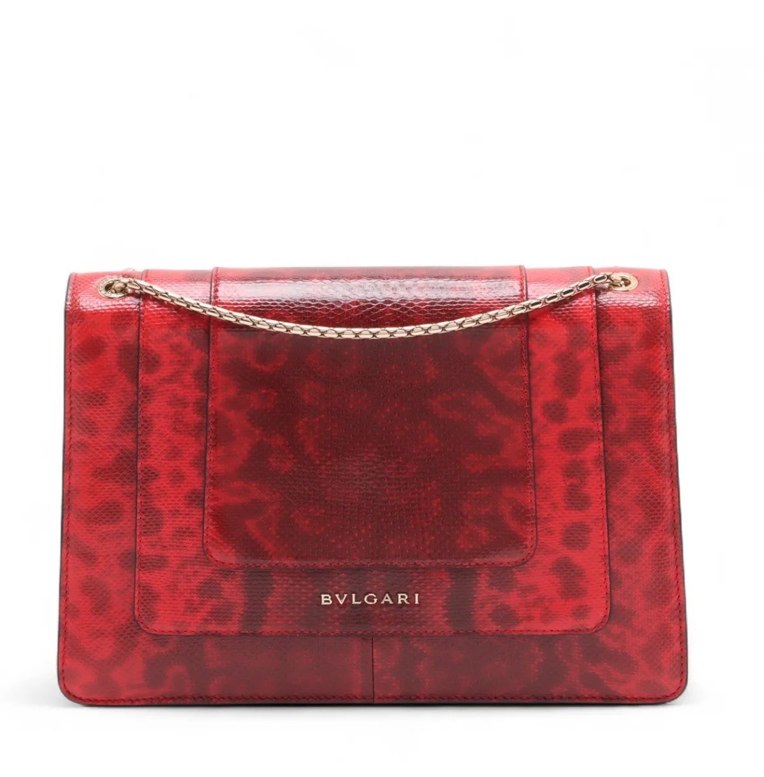 Unused, with dust bag: Serpenti Forever Python Chain Shoulder Bag — view 2