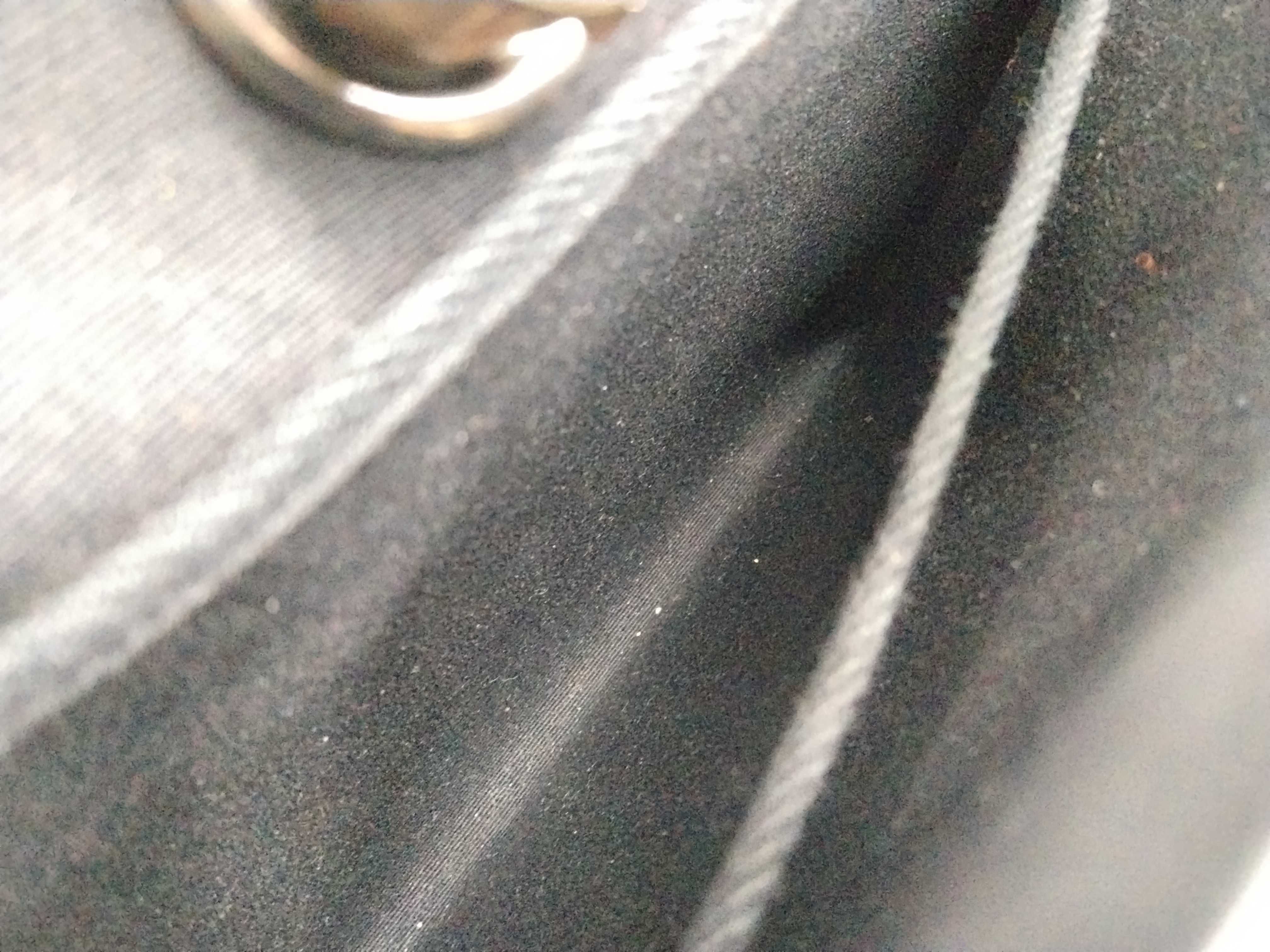 Herbag PM Toile Officier x Vache Hunter Black Silver Hardware E: 2001 Handbag with Stopper — view 14