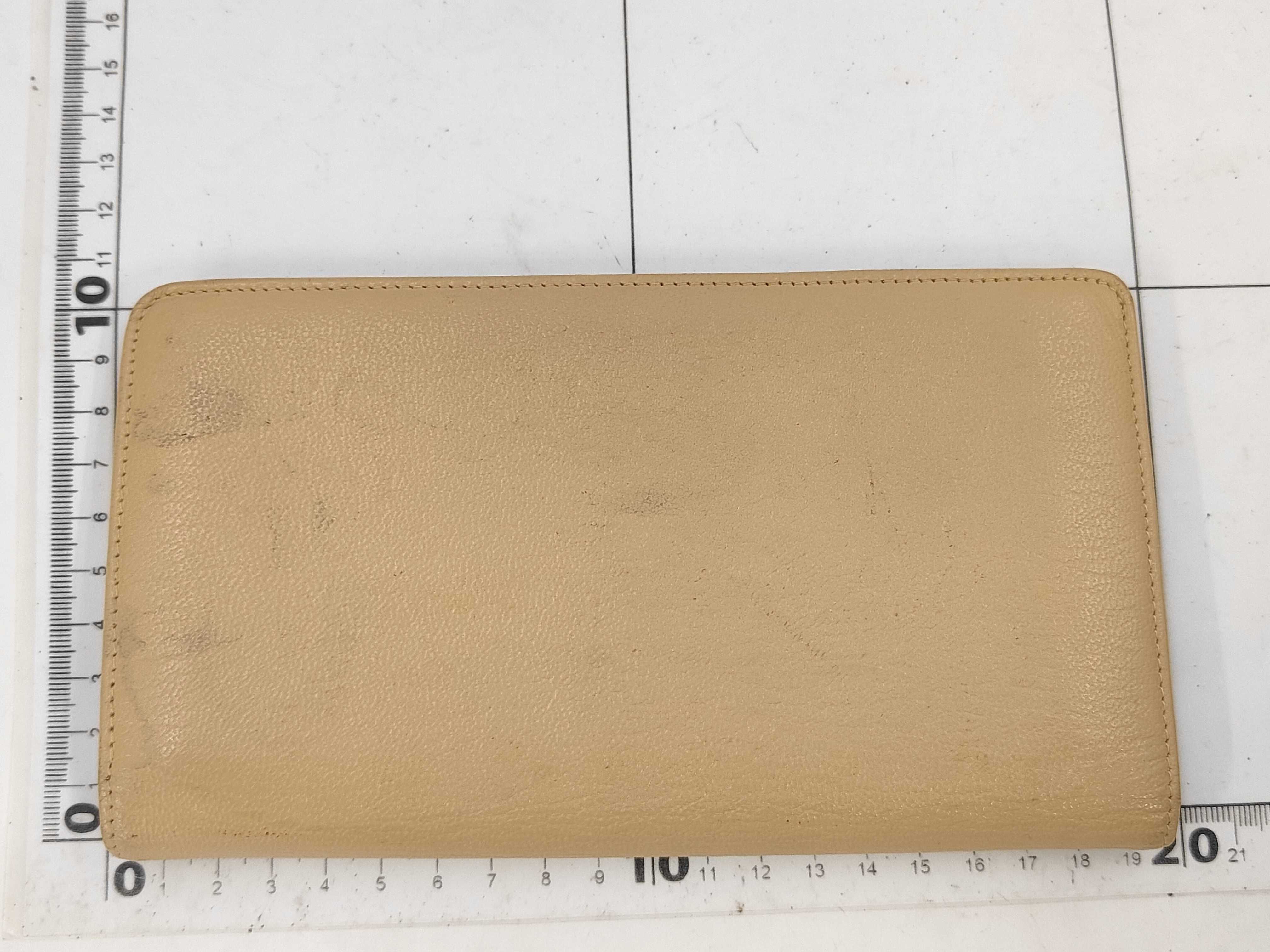 Calfskin Leather Long Wallet (Serial No. 7) — view 2